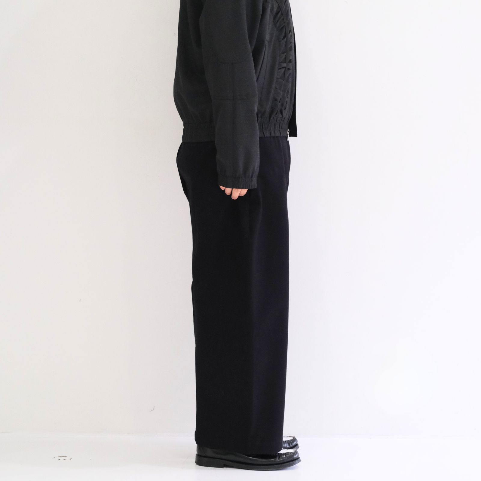 WELT TROUSER / ウェルトトラウザー（BLACK）
