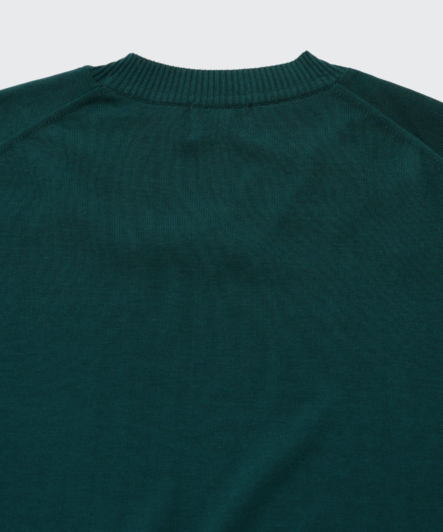Current Silk V-neck Knit / ニット / Vネック / グリーン