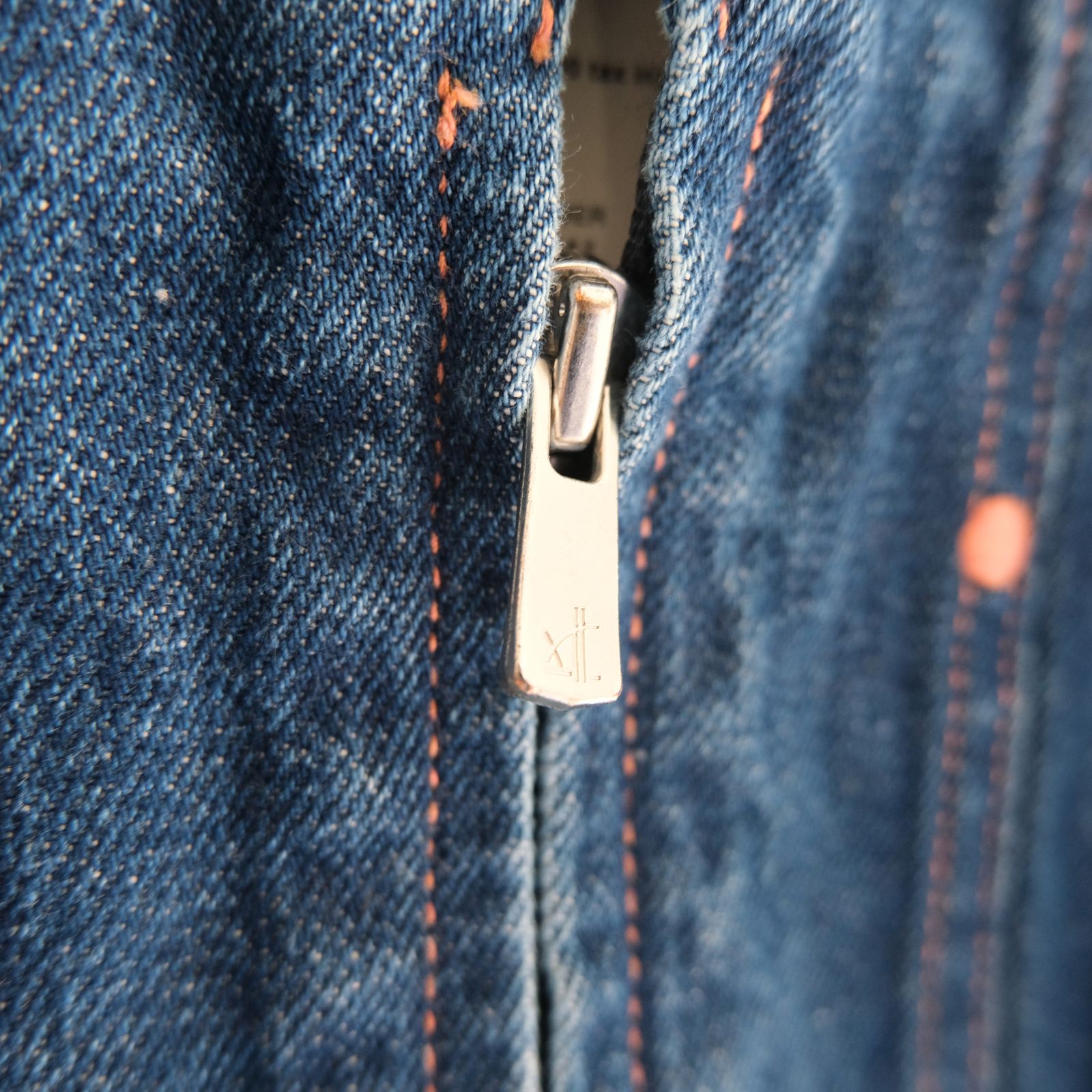 "ROEBUCK" Type-50s Hand Painted Jacket feat. MIO YAMAMOTO / 「ROEBUCK」タイプ50s ハンドペイントジャケット feat. ミオ ヤマモト（BLUE）