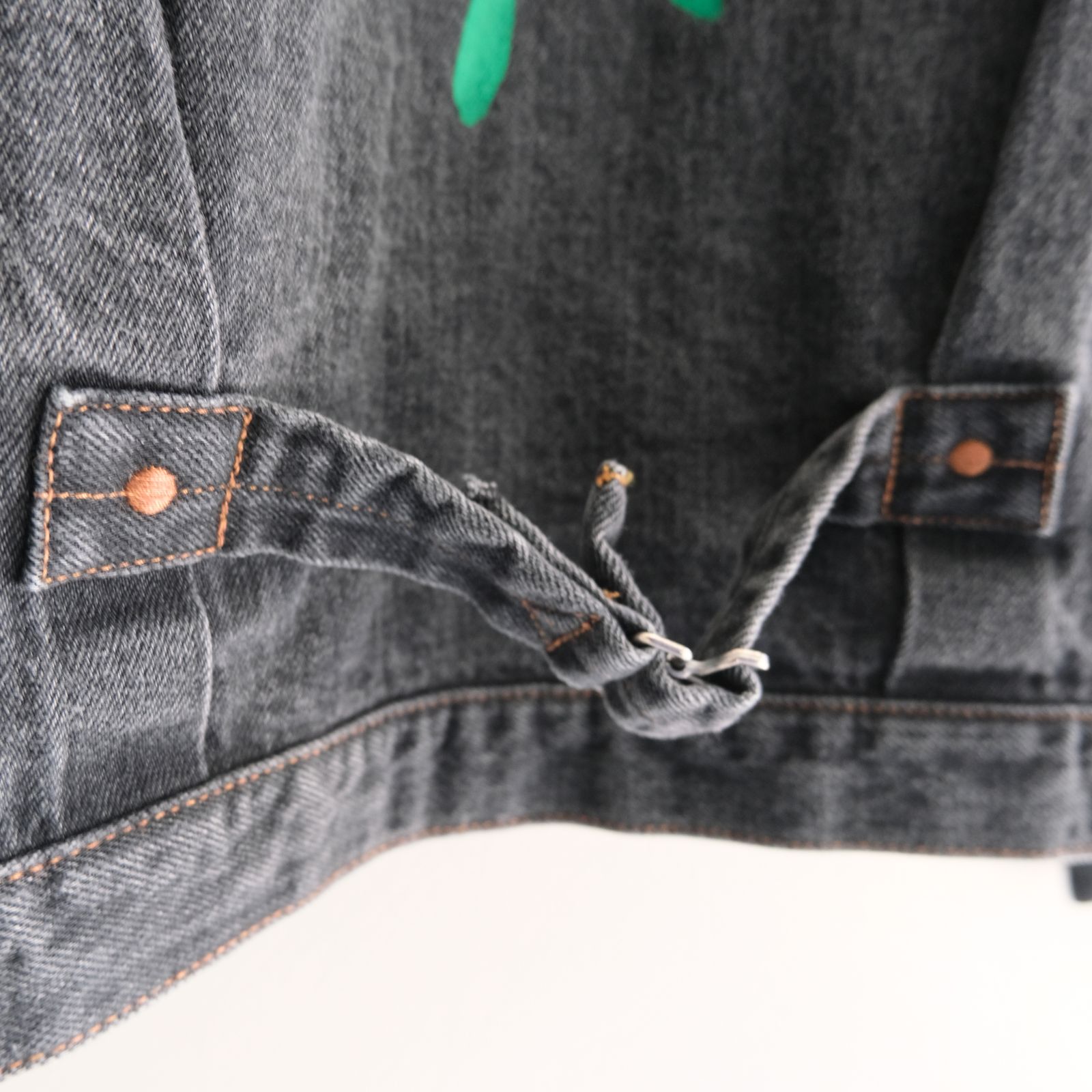 "ROEBUCK" Type-50s Hand Painted Jacket feat. MIO YAMAMOTO / 「ROEBUCK」タイプ50s ハンドペイントジャケット feat. ミオ ヤマモト（BLACK）