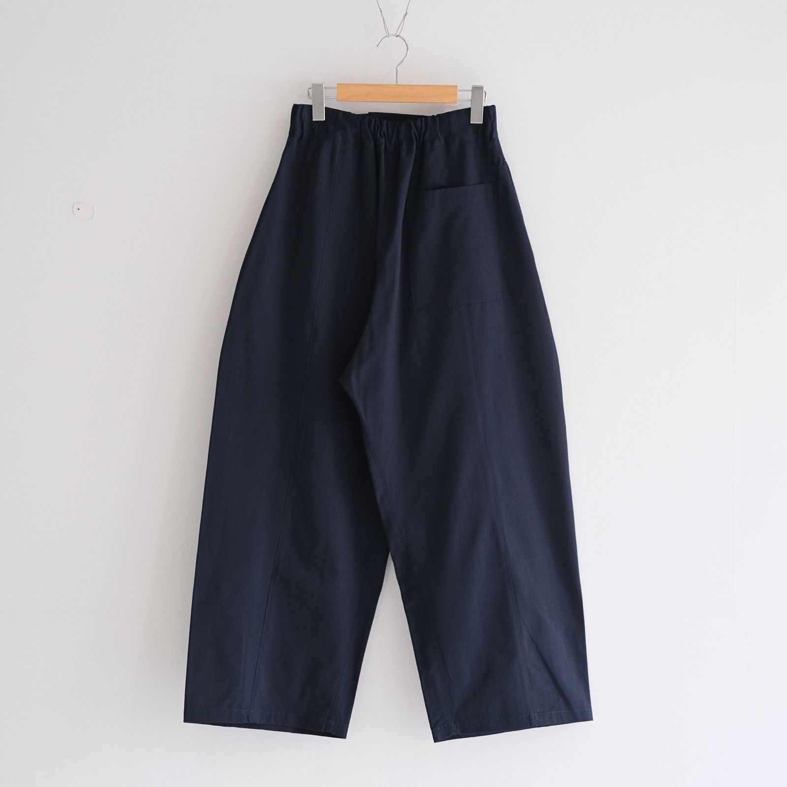 SAGE NATION ボックスプリーツパンツ SAGE NATION - BOX PLEAT TROUSER / ボックスプリーツトラウザー