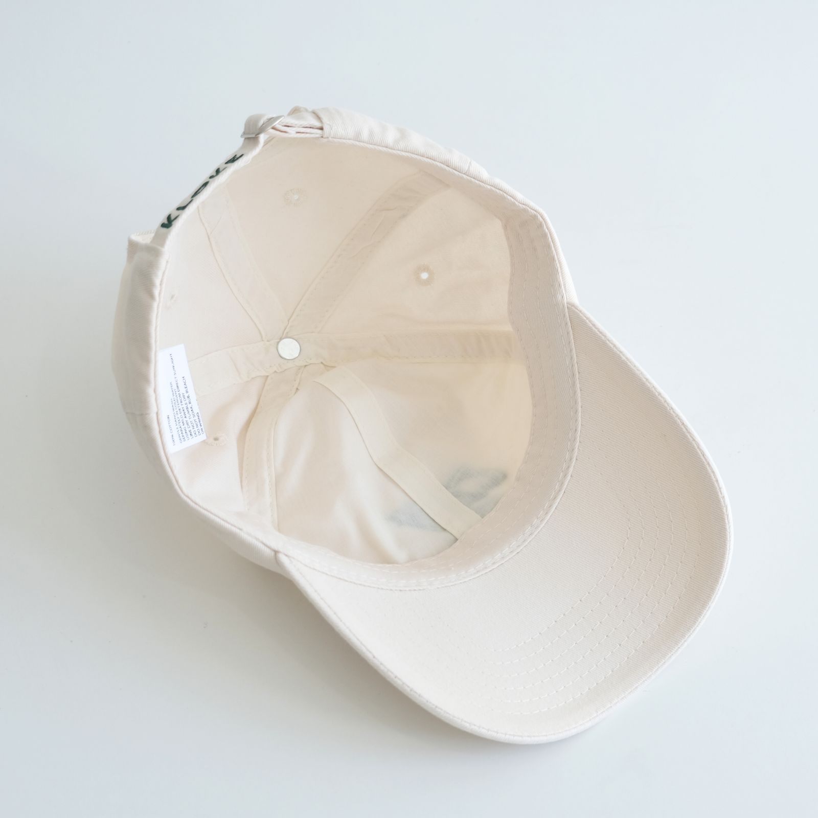Tutti Felice Embroidered Cap / キャップ / Ecru