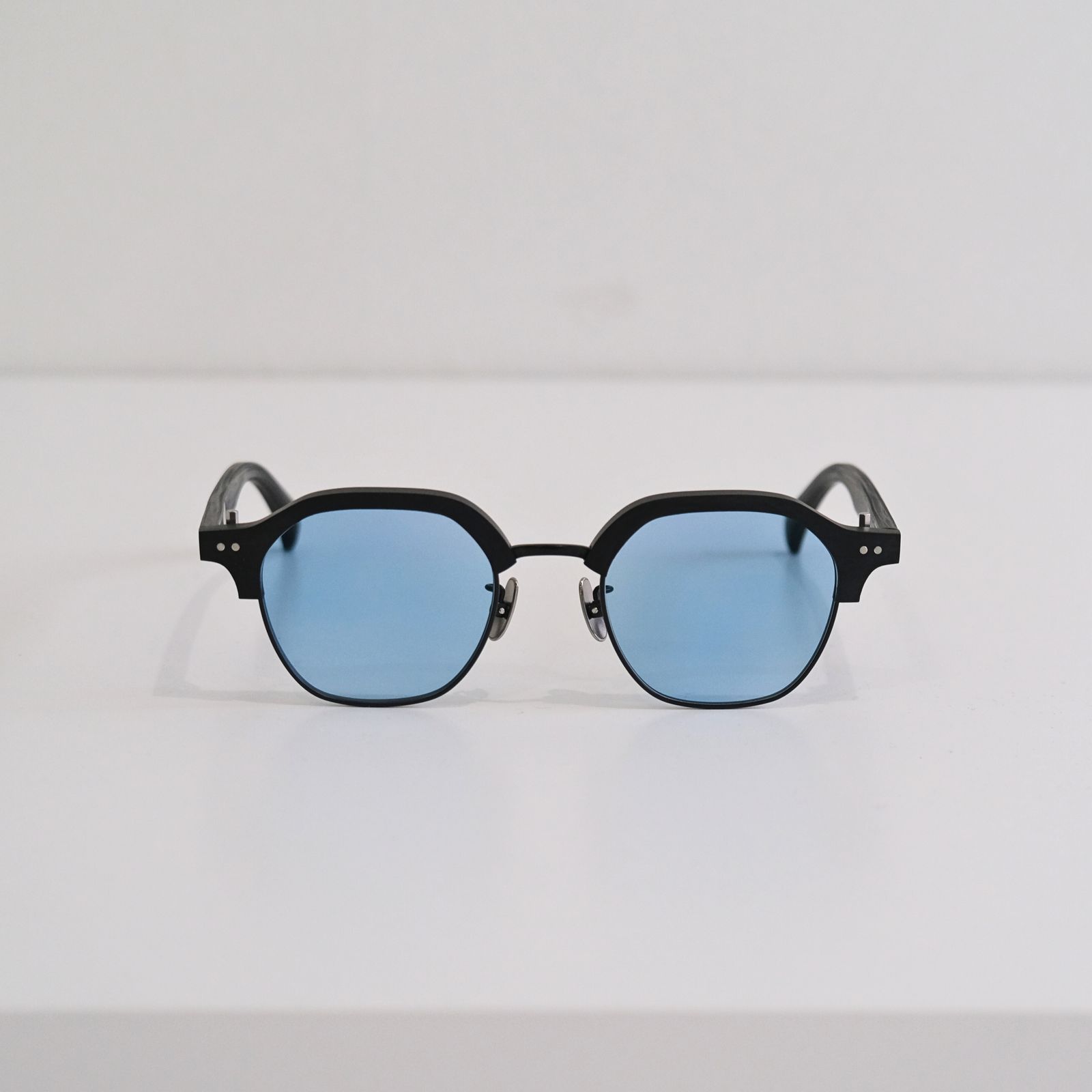 1066SG / MAT BLACK / BLUE / photochromic lens / 調光レンズ / サングラス / 眼鏡