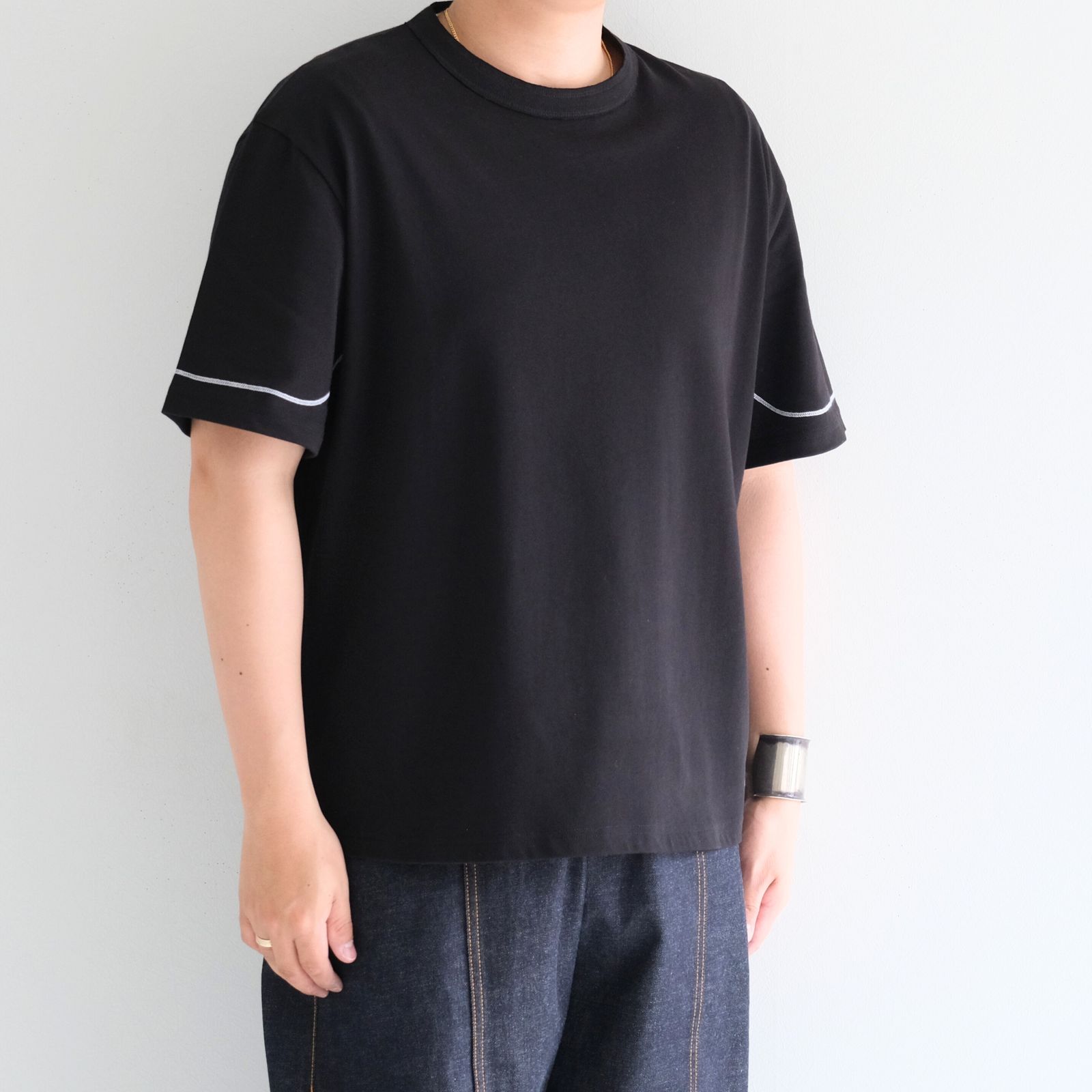 SS LOCK TEE / Tシャツ / BLACK