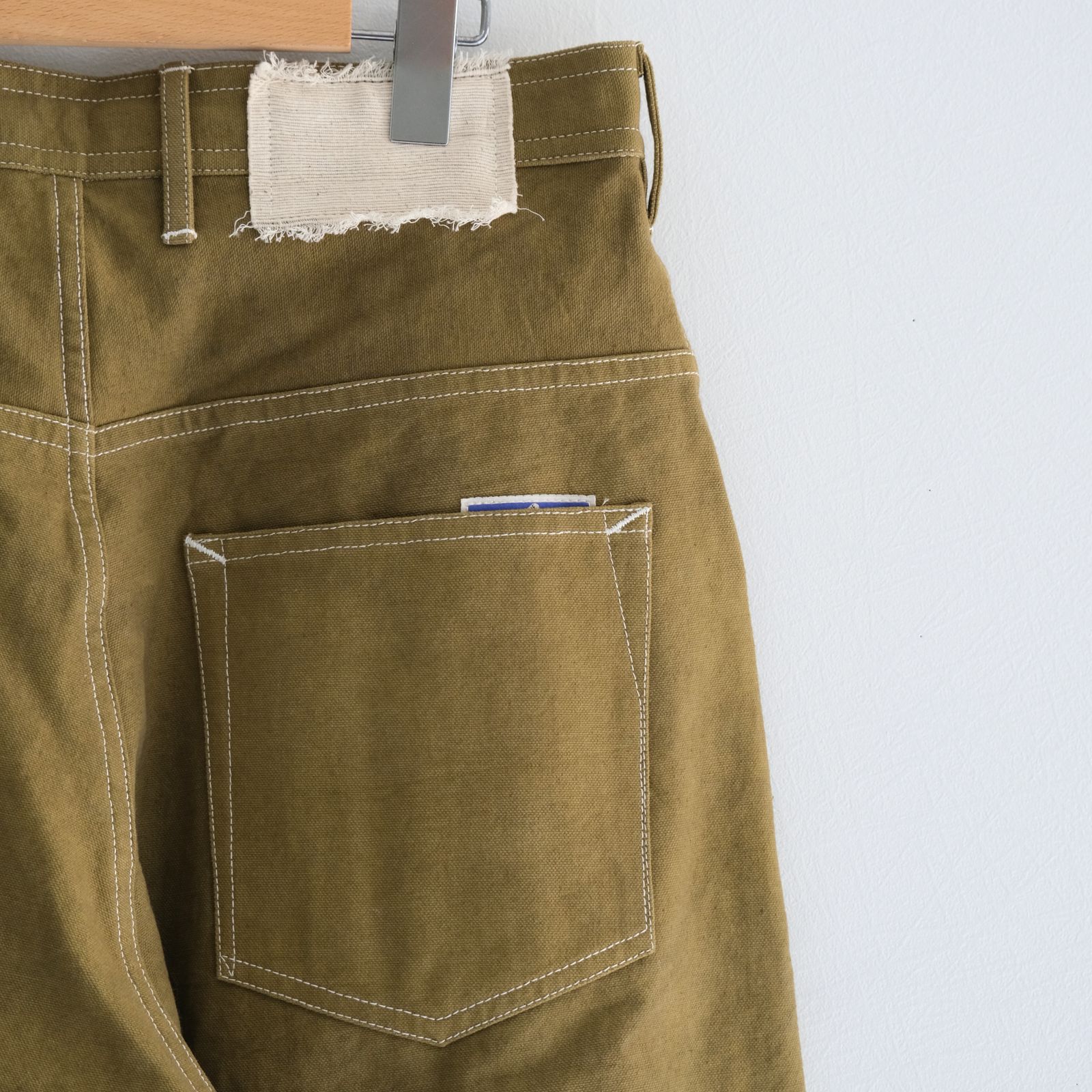 LUSH PANTS / パンツ / キャンバス地 / オーガニックコットン / OLIVE