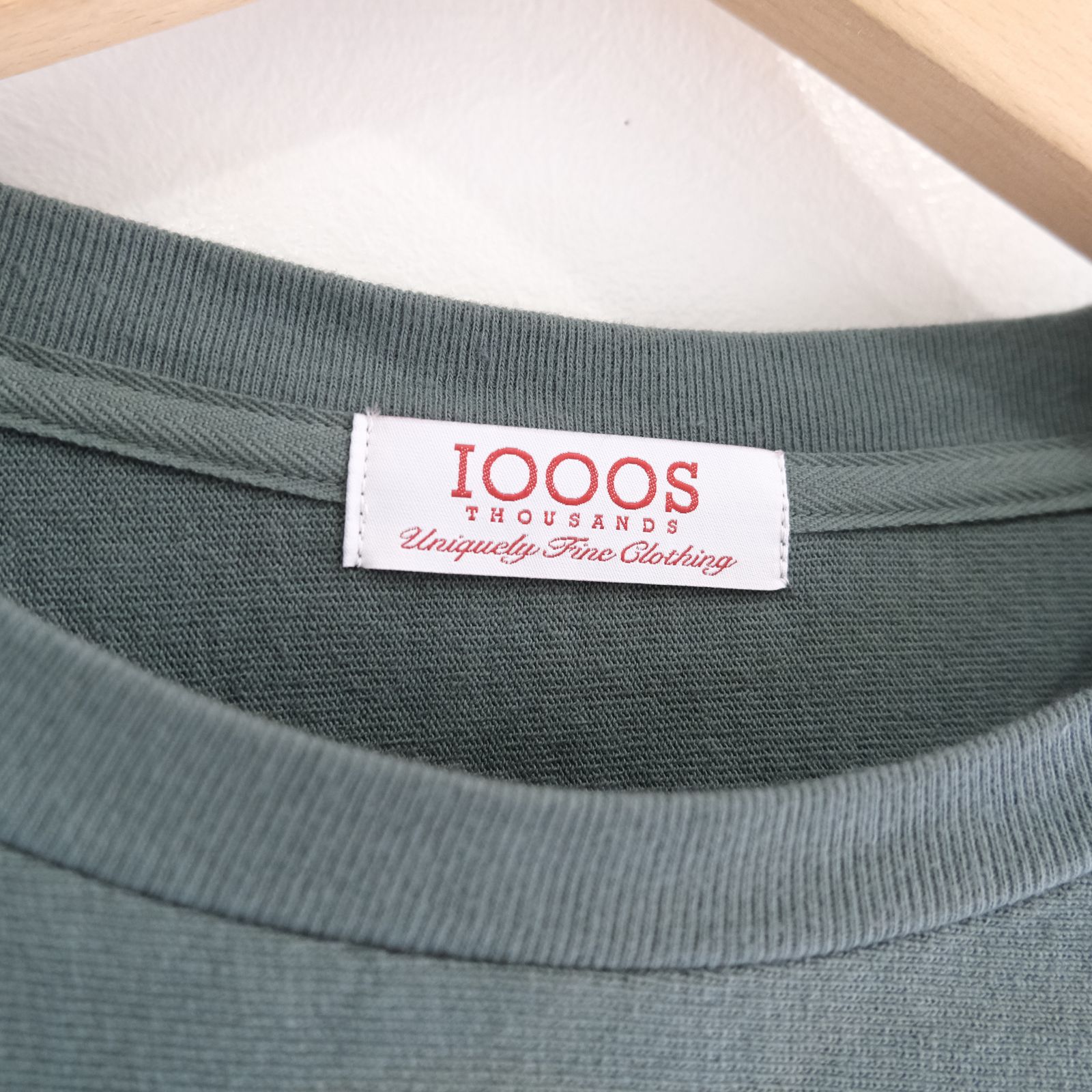 【残り1点】DETROIT LOGO CUTOFF LS TEE（FOREST GREEN）