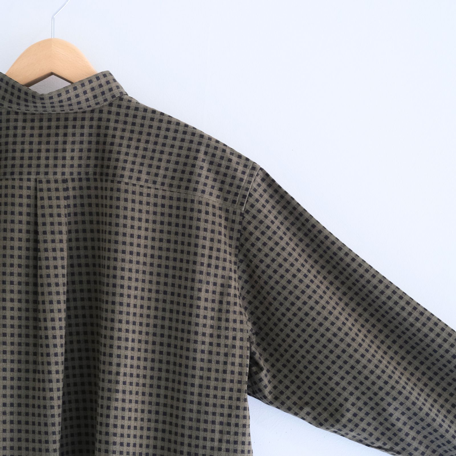 36G Atomoshere Check Shirt / シャツ / GREEN(Sterling Green)