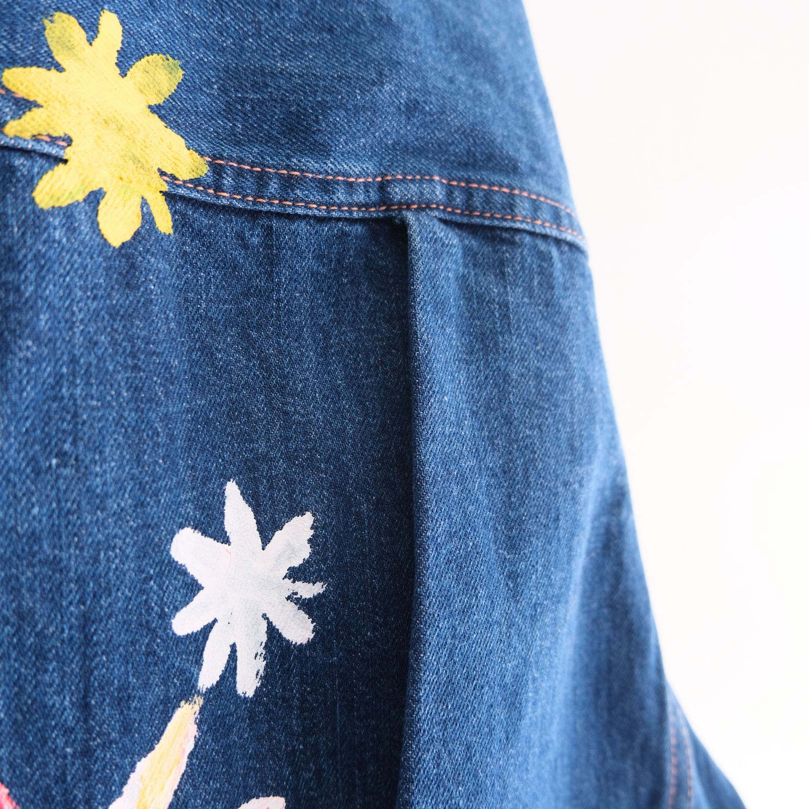 "ROEBUCK" Type-50s Hand Painted Jacket feat. MIO YAMAMOTO / 「ROEBUCK」タイプ50s ハンドペイントジャケット feat. ミオ ヤマモト（BLUE）