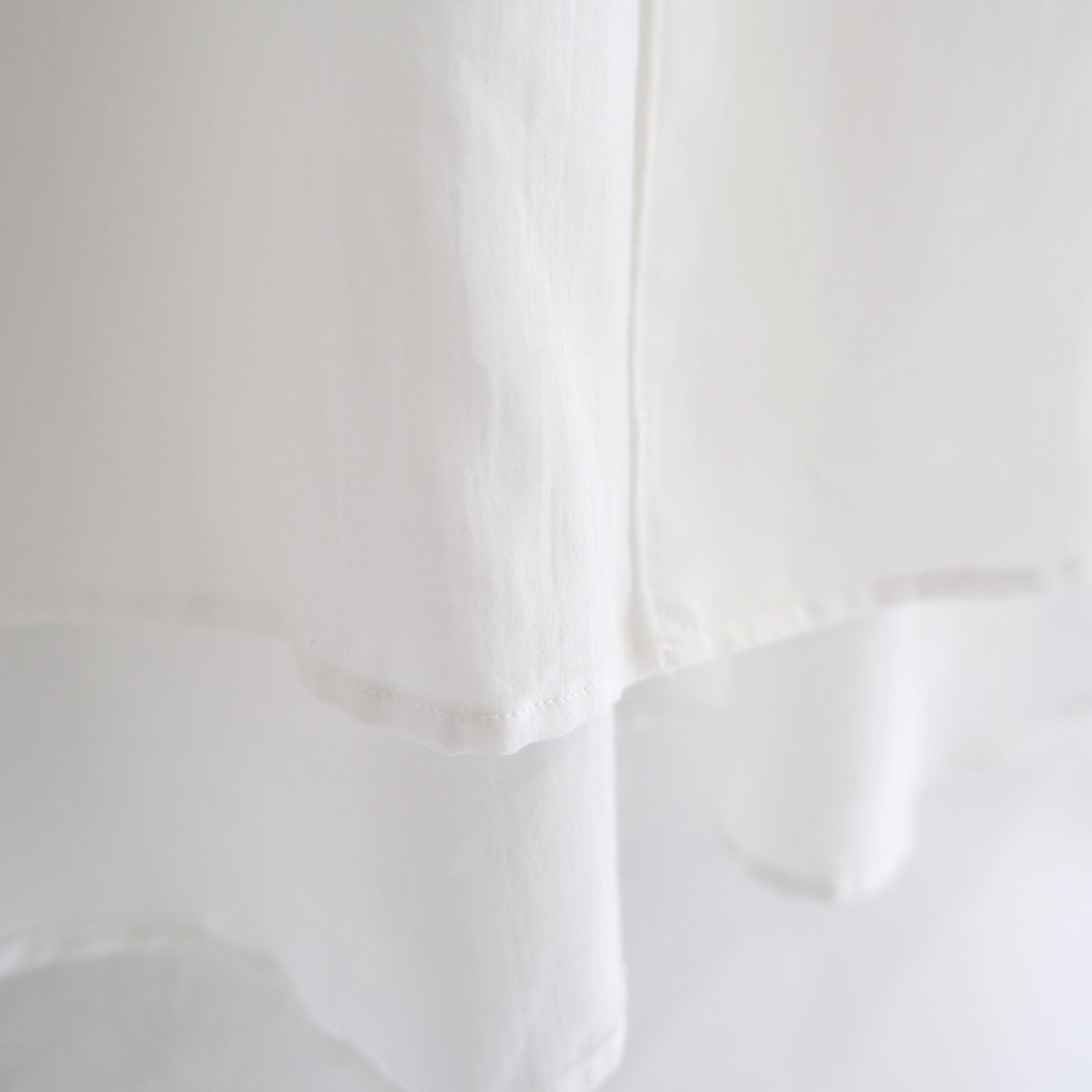 Superior Cotton Wide Shirts / スペリオール コットン ワイド シャツ（White）