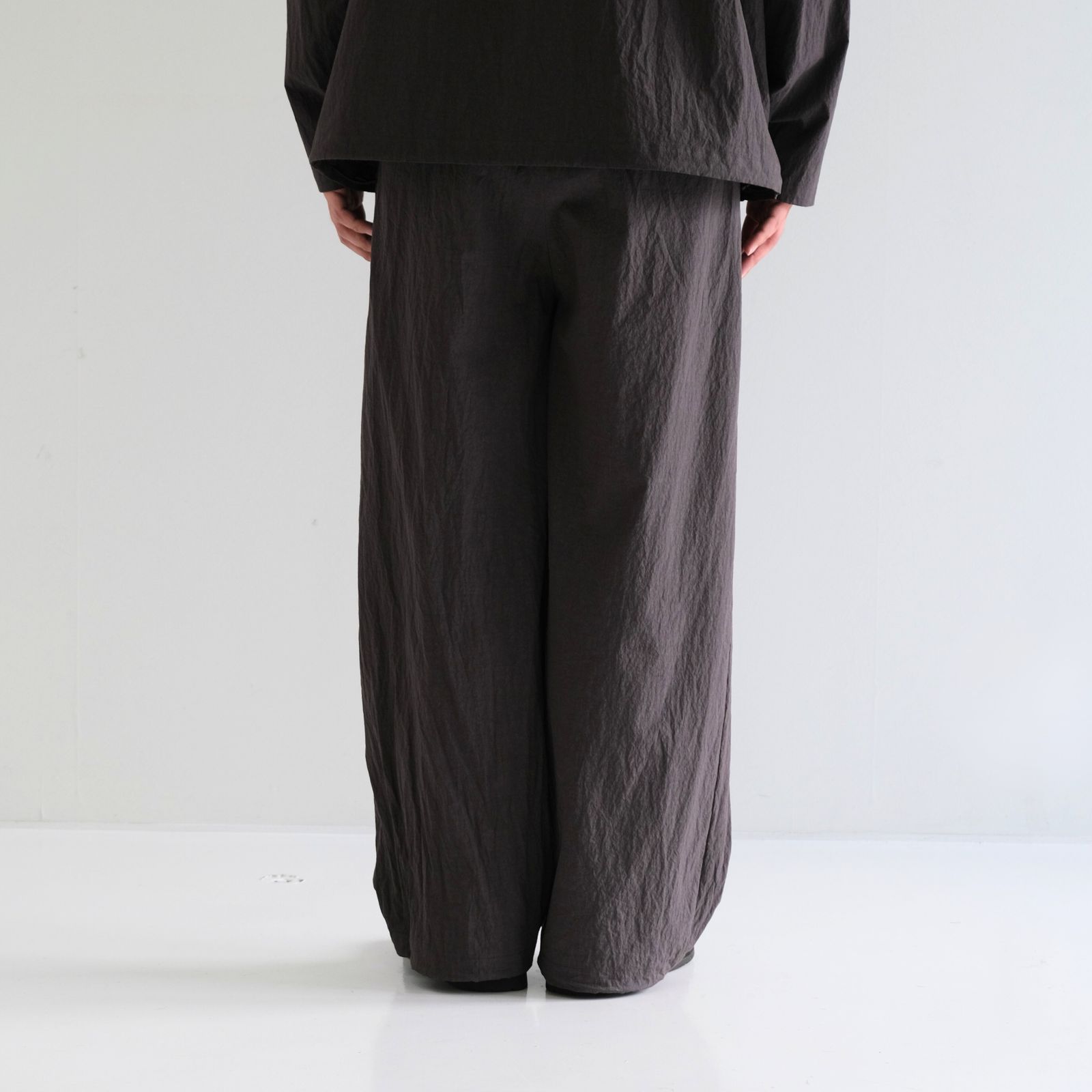 COTTON NYLON BROWSING PANTS / パンツ / コットンナイロン / TAUPE