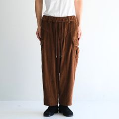 【残り1点】WIDE-WALE CORDUROY CARGO PANTS（BROWN）