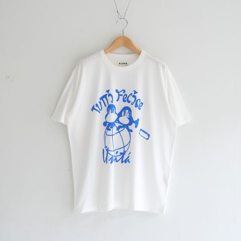 Men's Tutti Felice Print Tee / Tシャツ / Off White
