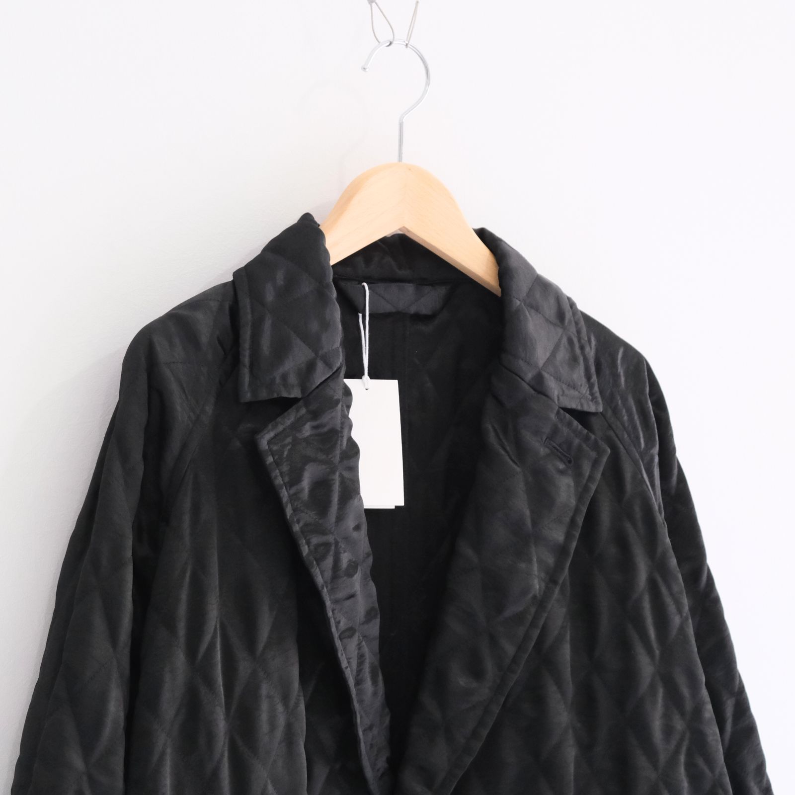 QUILTING RAGLAN JACKET / ジャケット / シングルジャケット / BLACK