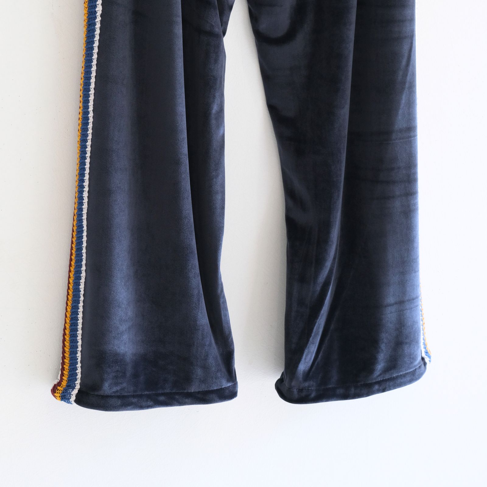 VELOUR TRACK PANT（NAVY）