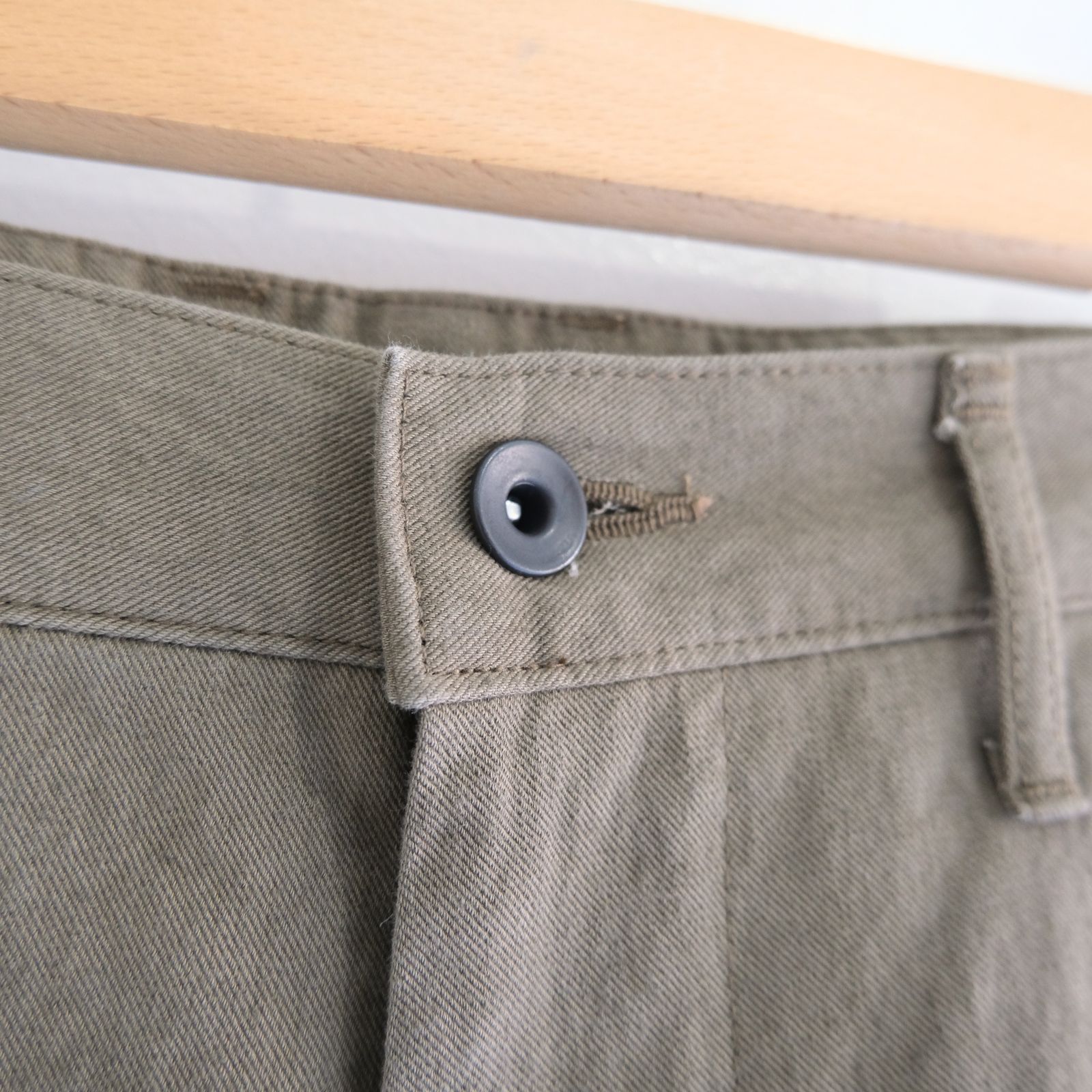FADED CORKSCREW TWILL WORK PANTS（FADED BROWN）