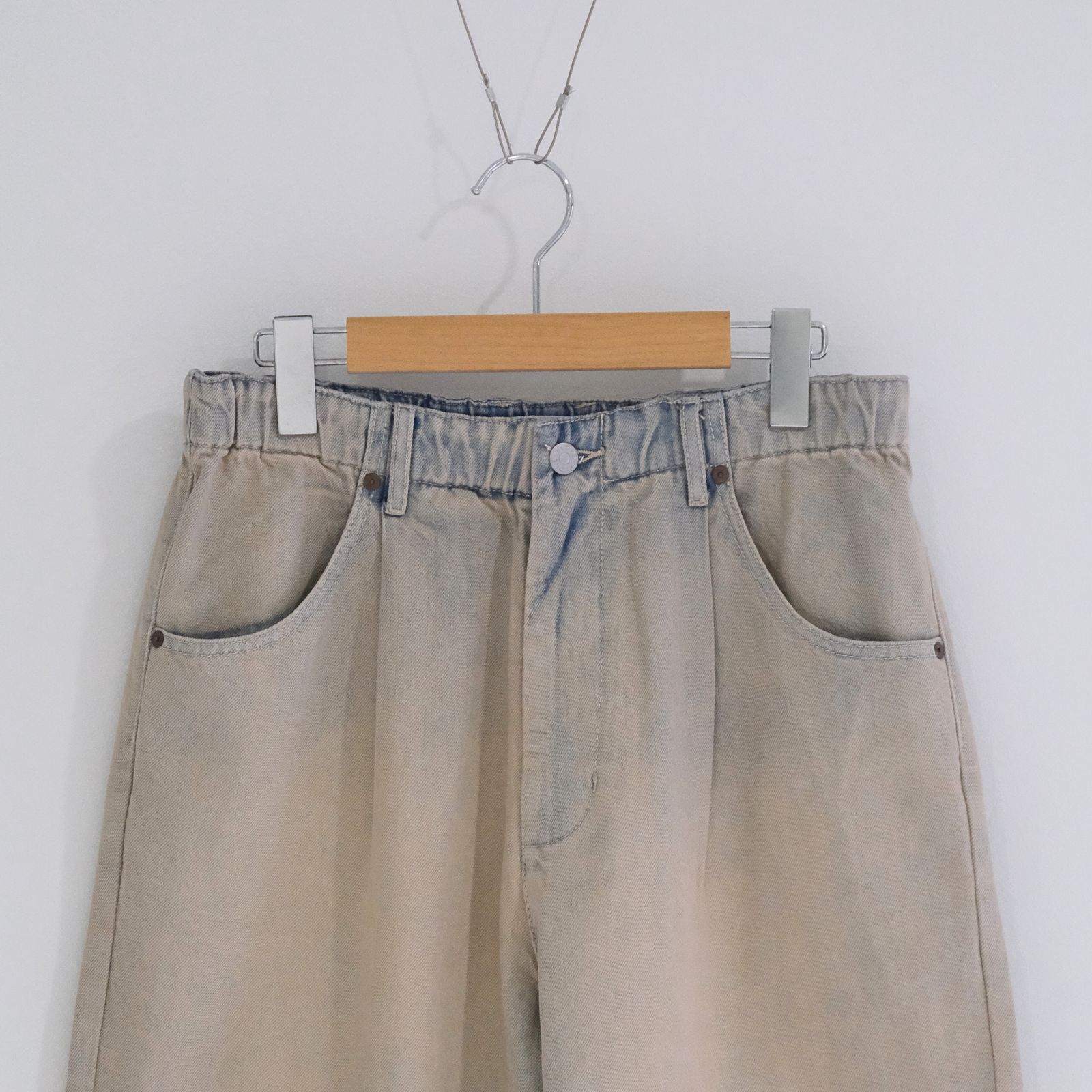 Fragment Denim Pleat Pant / デニム / フェード