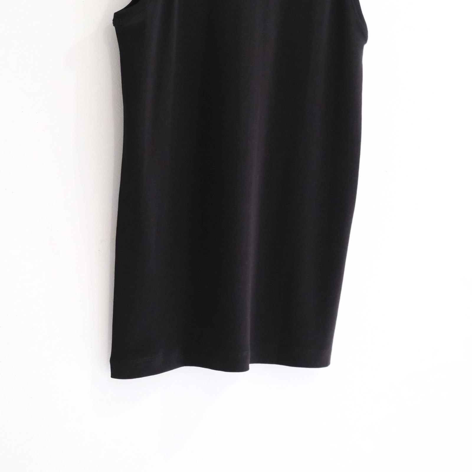TUBULAR TANK TOP / チューブラー タンクトップ（BLACK）