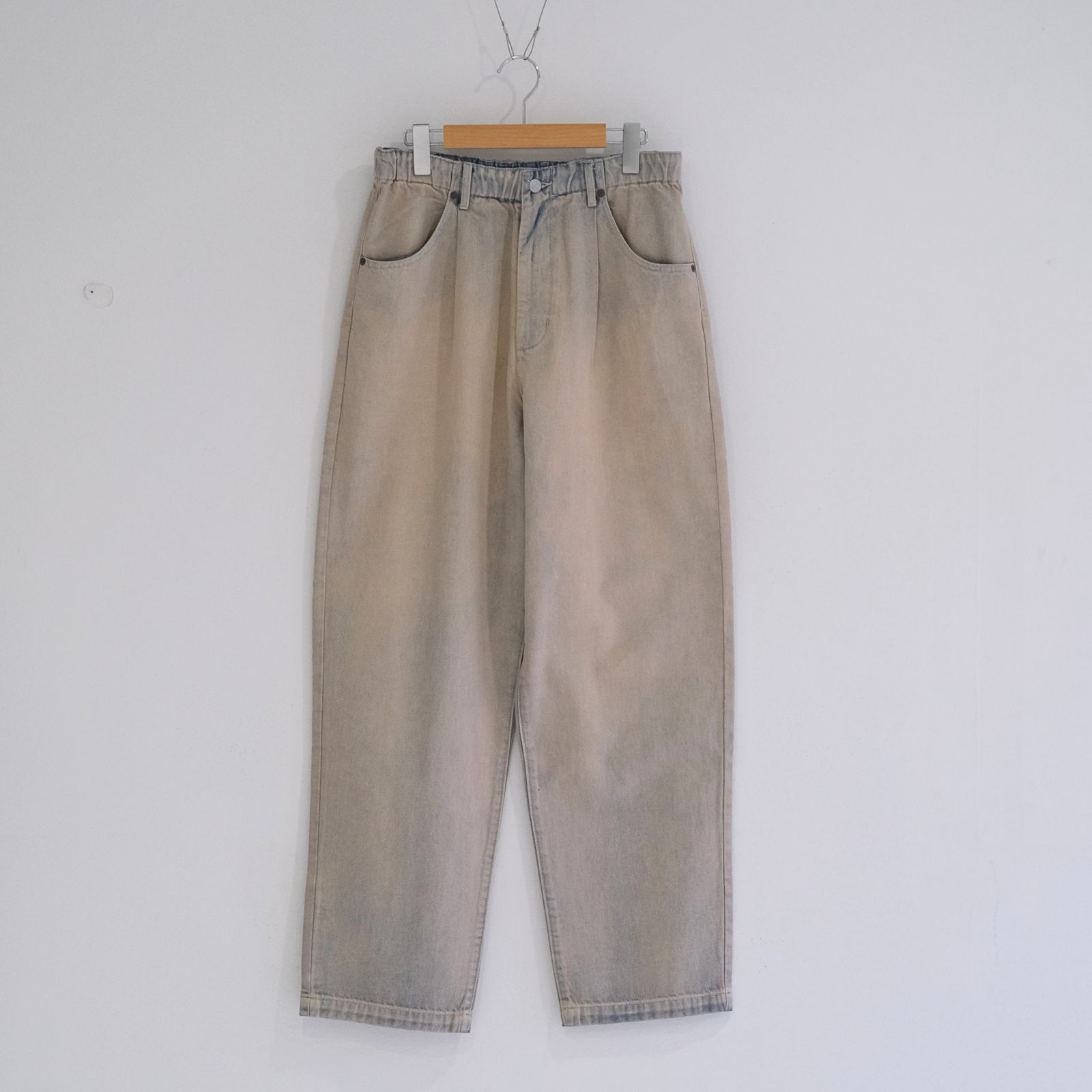 Fragment Denim Pleat Pant / デニム / フェード