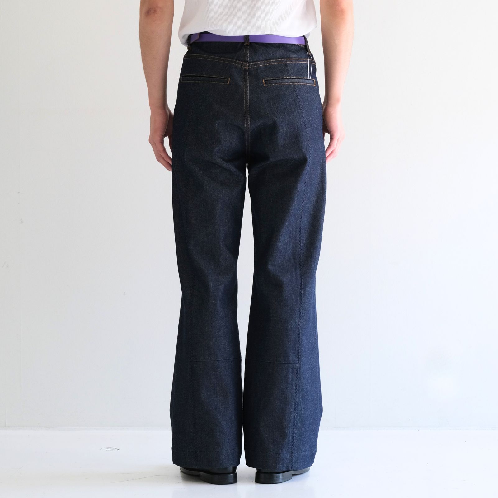Rich I - Rigiddenim Flared Pants / リジッドデニムフレアパンツ
