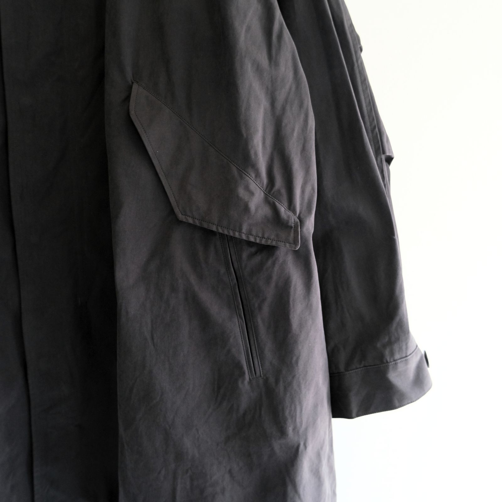 【残り1点】WAXED WEATHER B/C FIELD COAT（INK BLACK）
