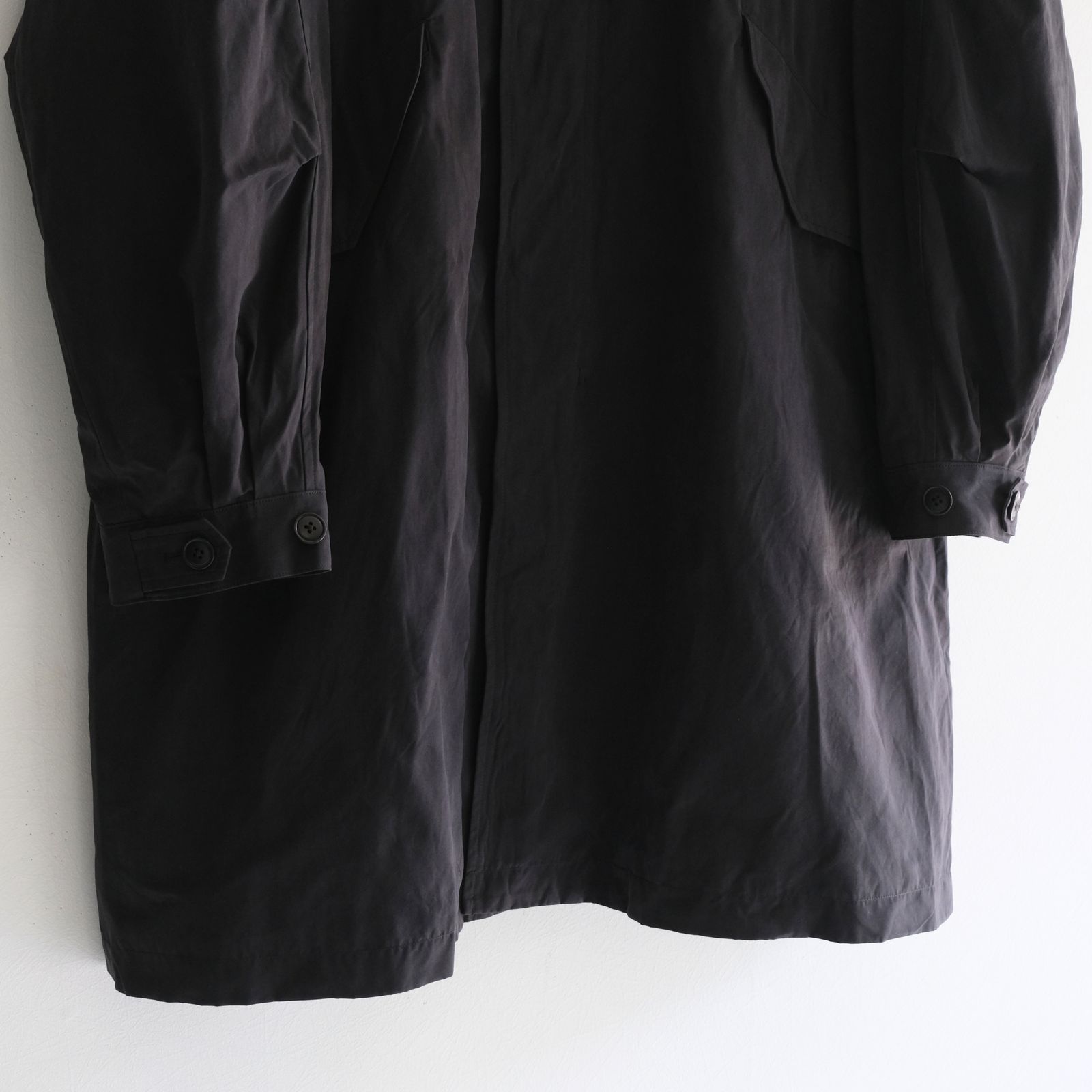 【残り1点】WAXED WEATHER B/C FIELD COAT（INK BLACK）