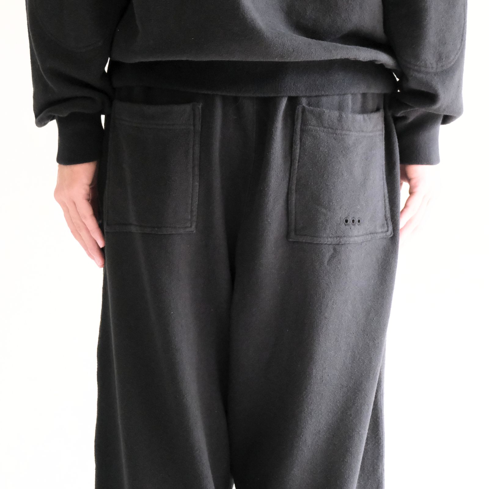NEPPED LABOR SWEAT PANTS（INK BLACK）