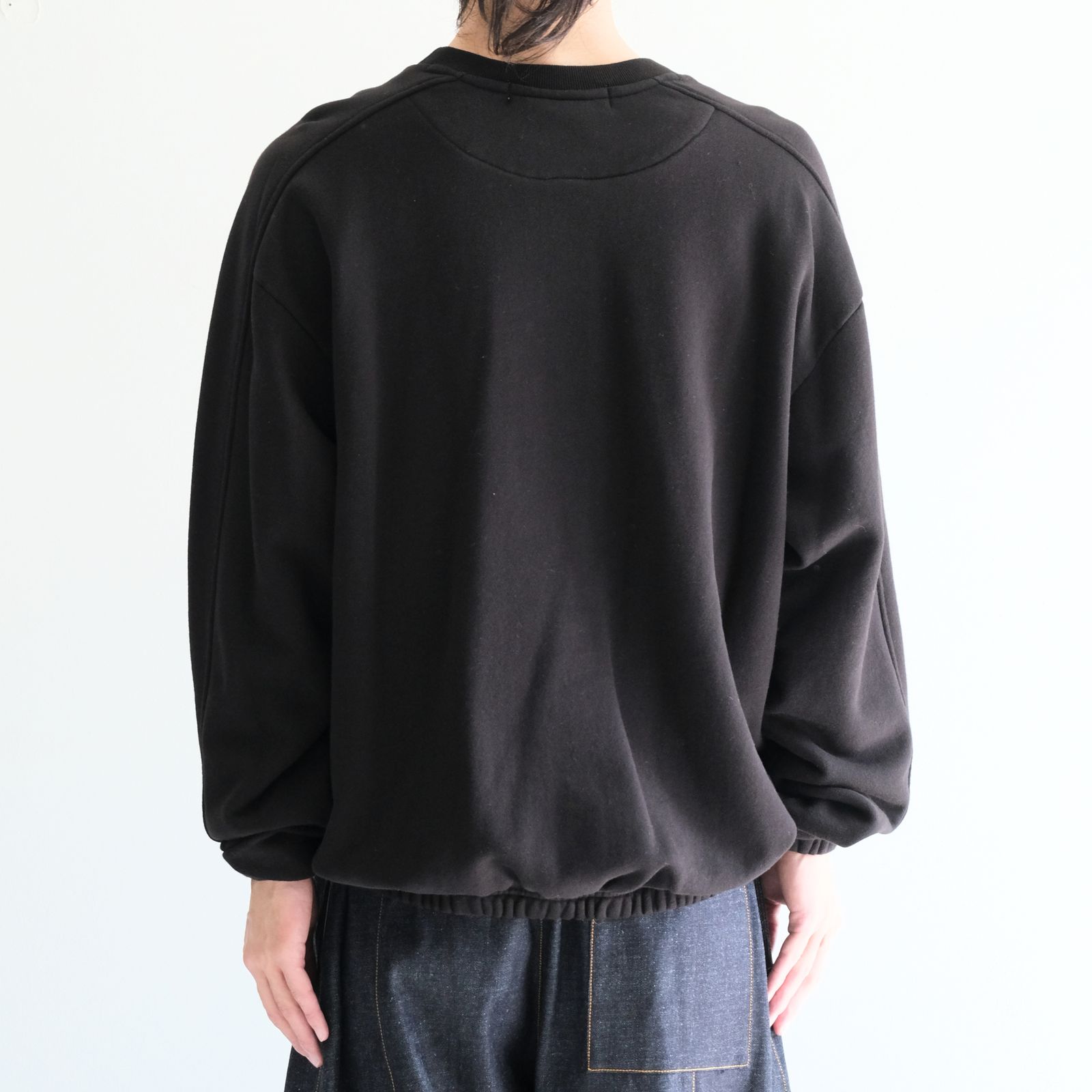 BAL / BIKE ATHLETIC LOOP WHEEL COTTON CREW / BAL × BIKE / アスレチック ループホイール コットンクルー（BLACK）