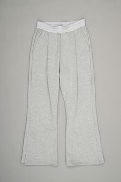 Slit Flare Sweatpants（Heather Gray）