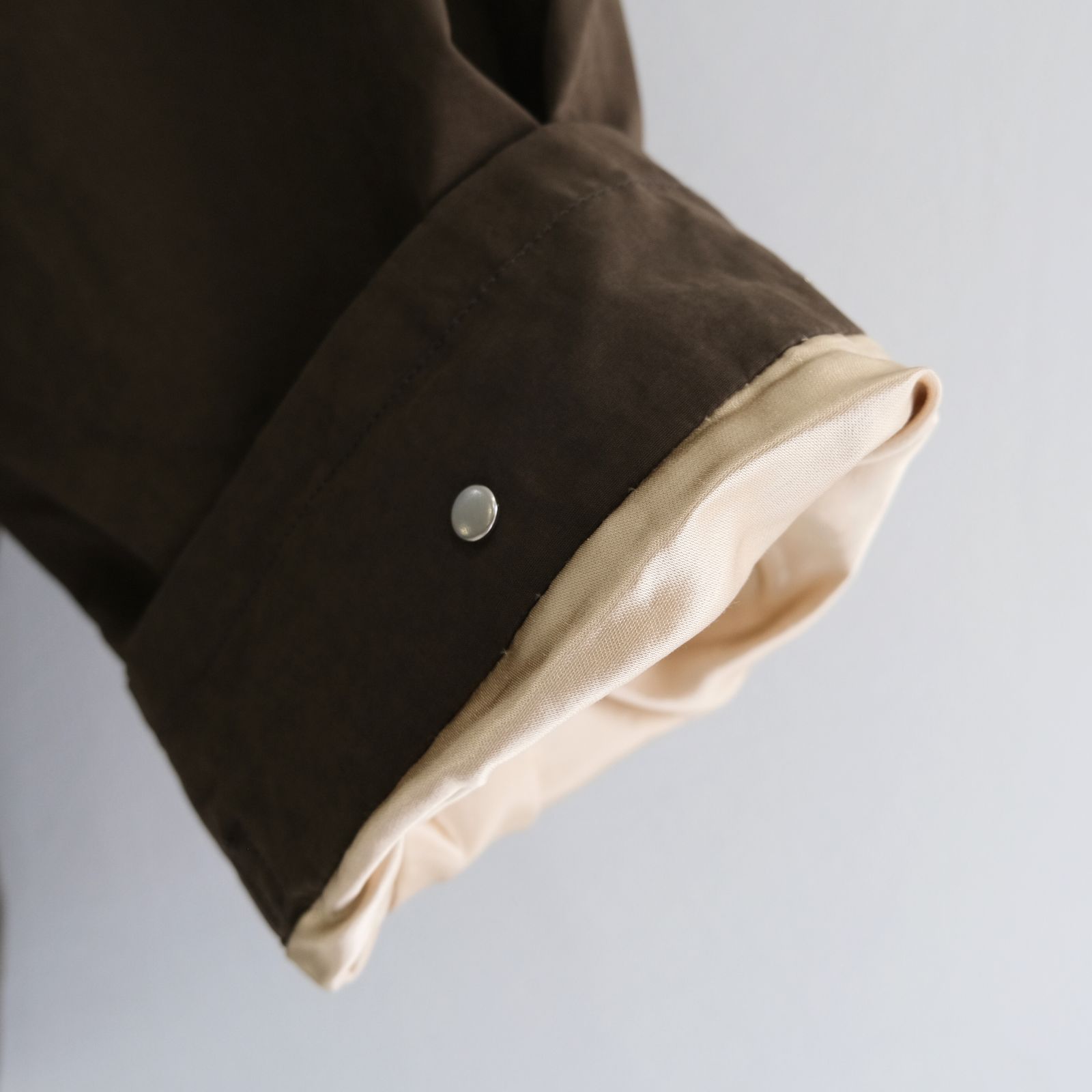 WAXED WEATHER PARKA / プルオーバー / パーカー / ワックス加工 / OLIVE BROWN