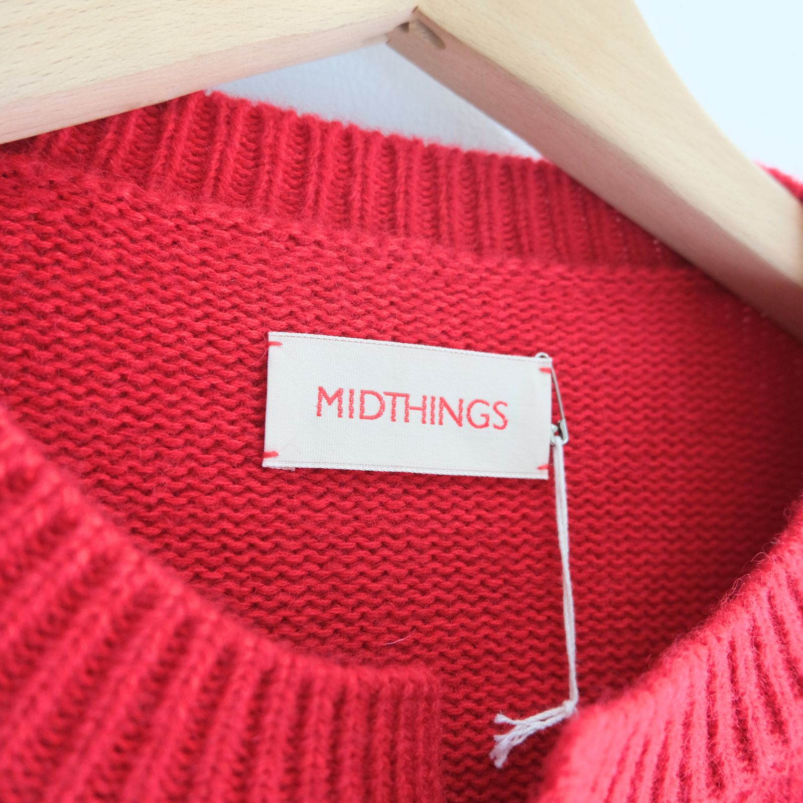 【残り1点】THE BIRD CARDIGAN（RED）