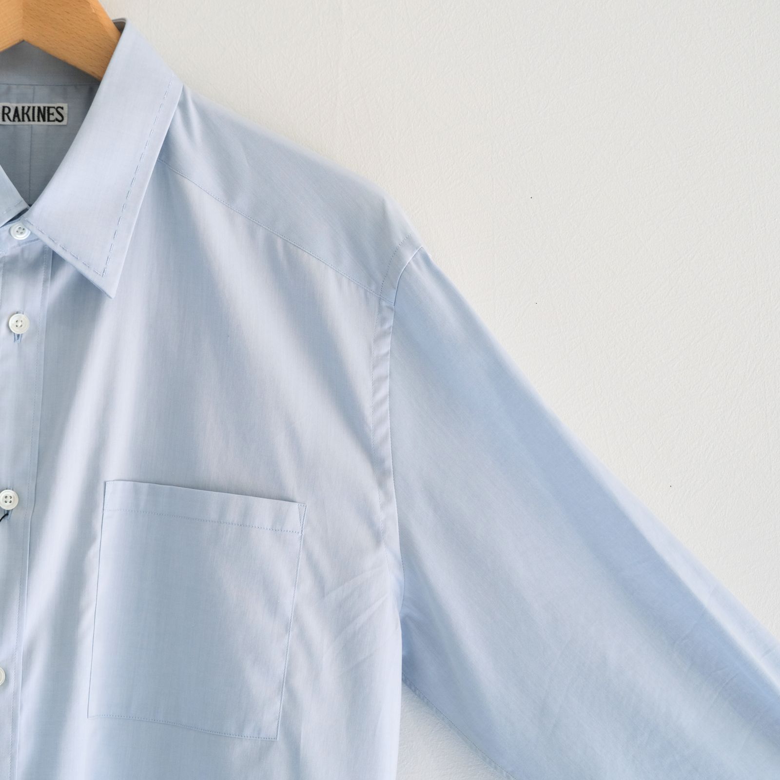 200/2R Twill Chambray Michels / シャツ / シャンブレー / Powder sax