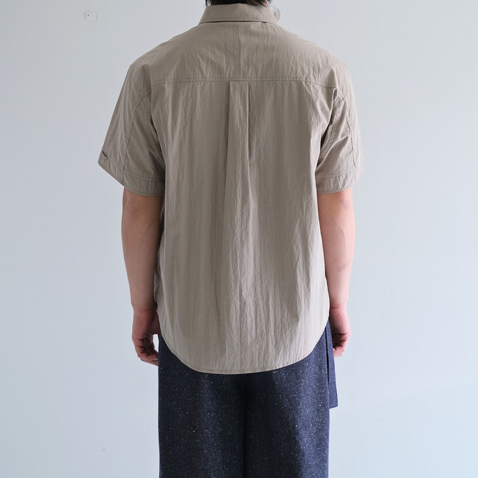 Architect S/S Shirt / 半袖シャツ / GREY
