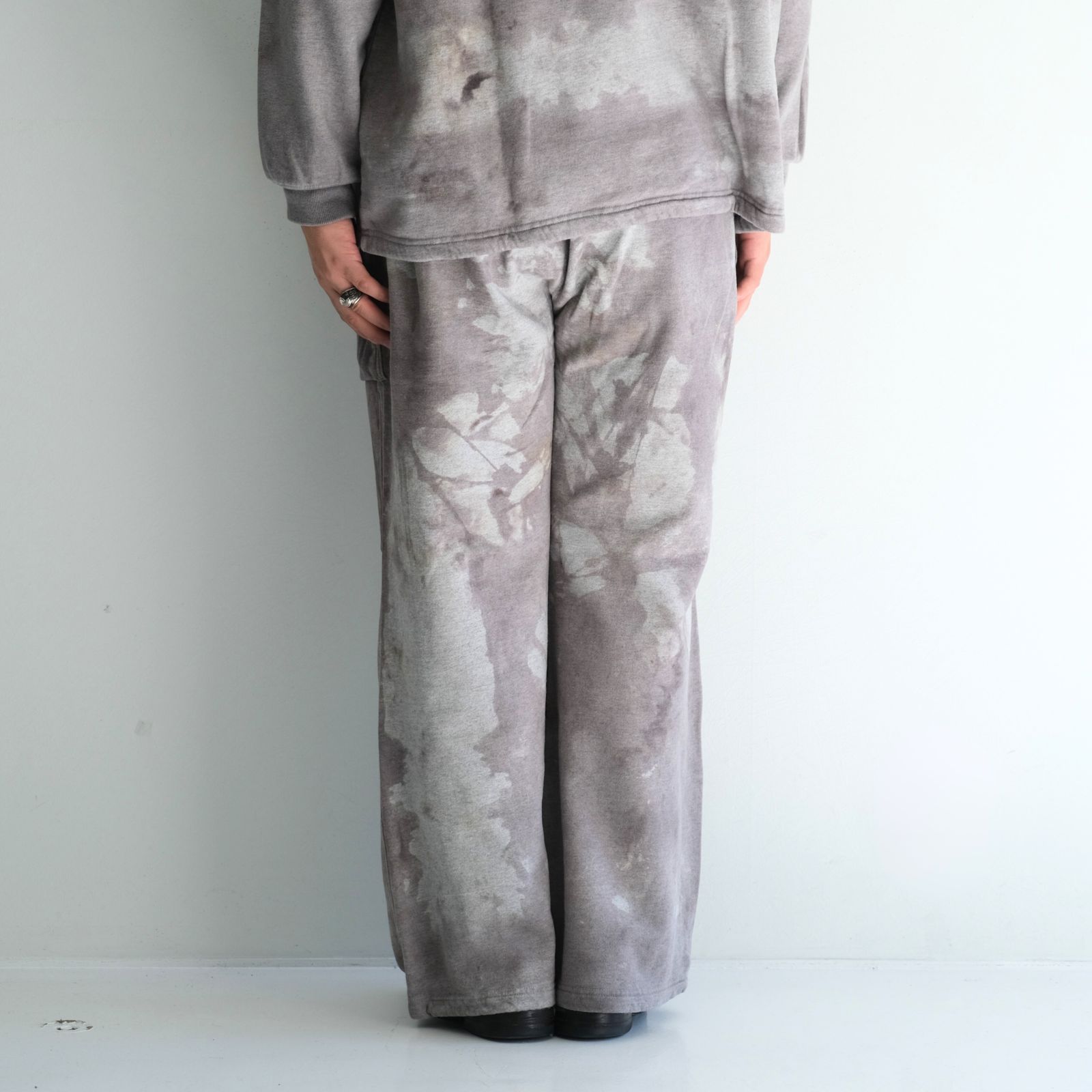 Reimagined Newsboy Fleece-Lined Sweatpants / パンツ / スウェットパンツ / Oak Gall Melange