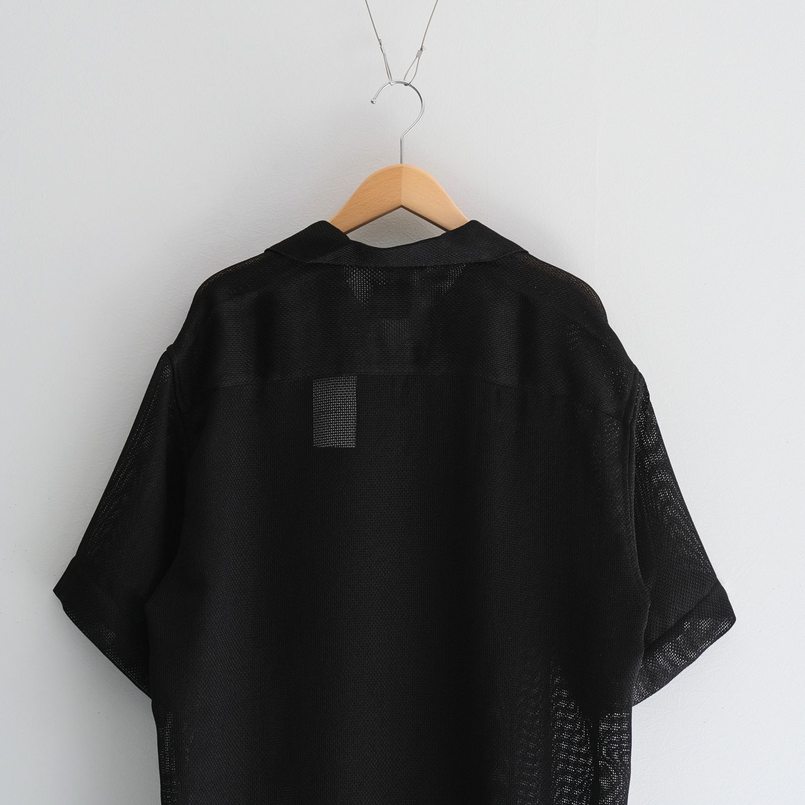 Mesh S/S Shirts / シャツ / 半袖 / Black