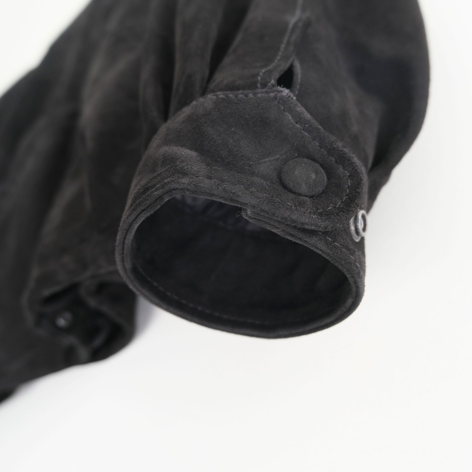 HIKER JACKET / ジャケット / レザージャケット / ハイカージャケット /  SHEEP SUEDE / 羊革 /  BLACK