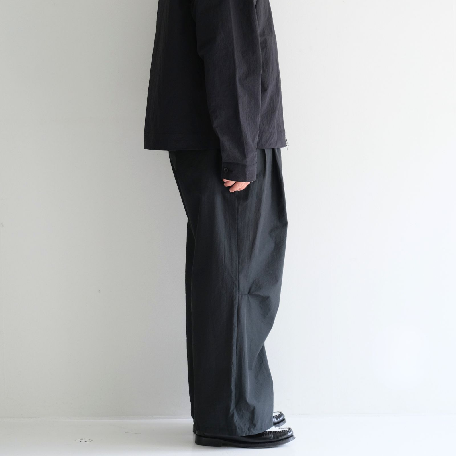 BAllOON EASY PANTS / バルーン イージー パンツ（BLACK）