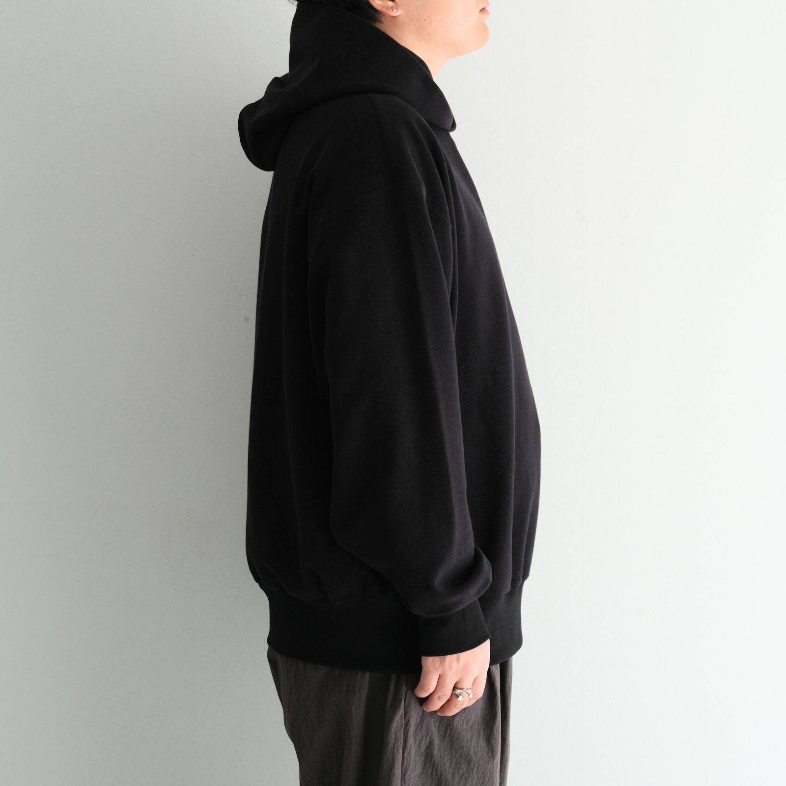 Organic cotton pile - Vardy / パーカー / Mat black
