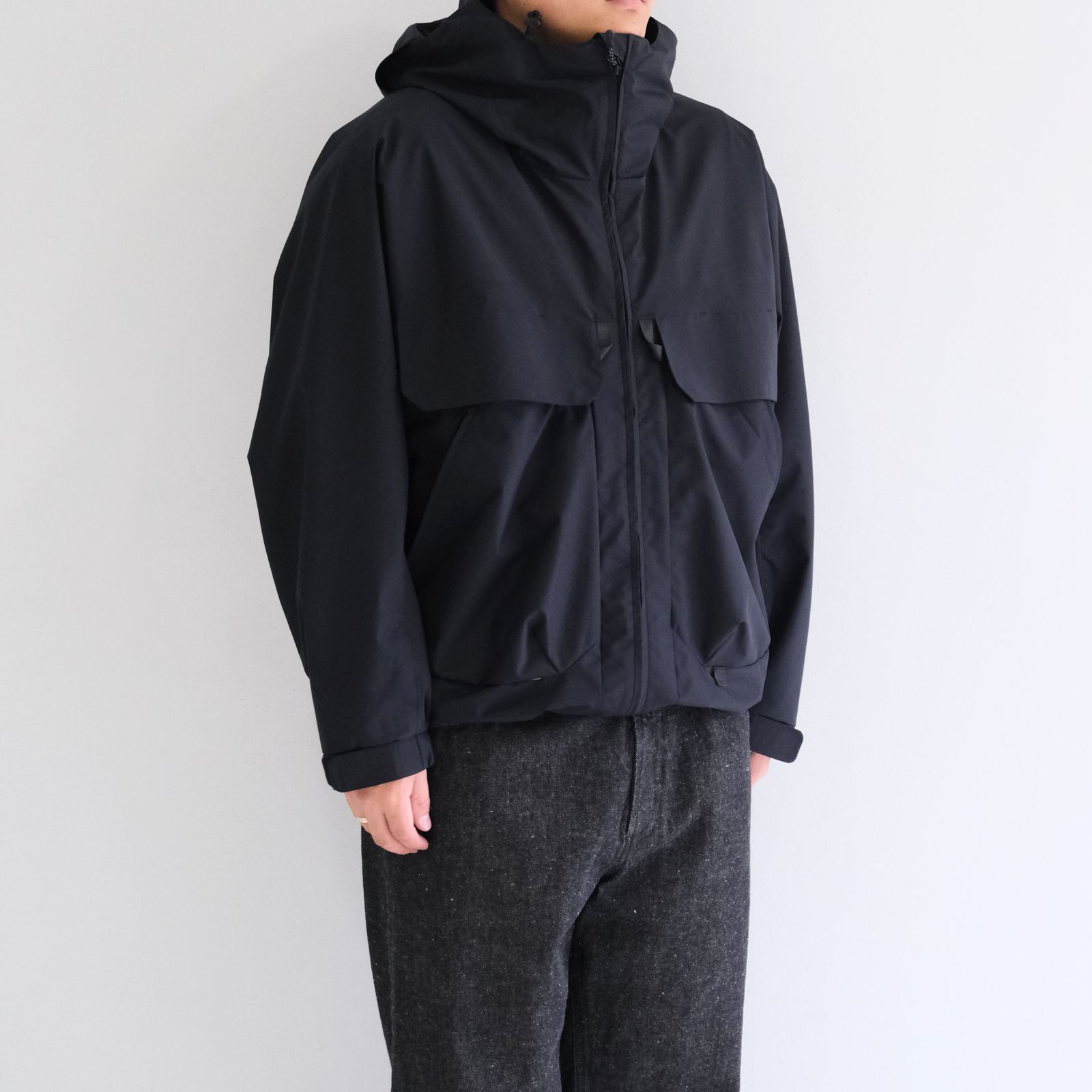 FISHERMANS JACKET / ジャケット / WINDSTOPPER / BLACK