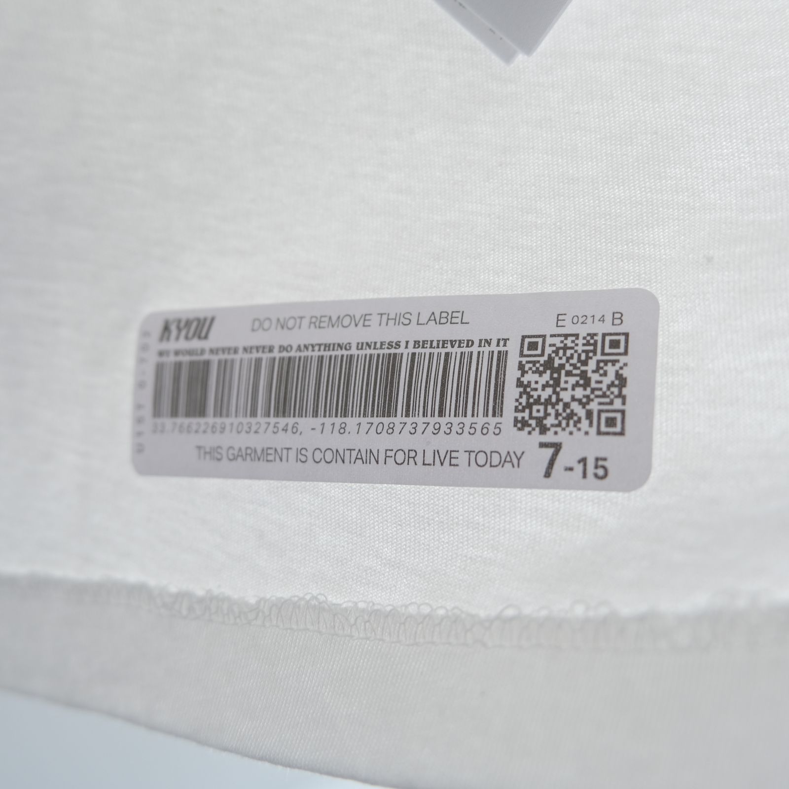 "TEE-NS".14 Imaginary FLOWER DEPaRTMENT Tee feat. MIO YAMAMOTO / 「TEE-NS」14 イマジナリーフラワーデパートメントTシャツ feat. ミオ ヤマモト（WHITE）