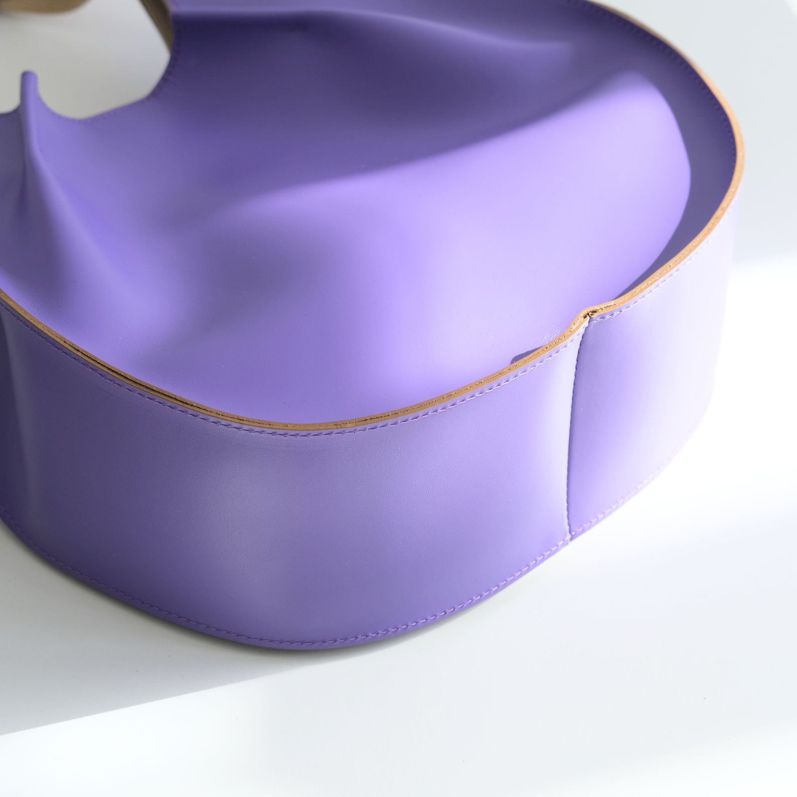 S. CircleI Leather Handle Bag Small / バッグ / レザー / Lavender