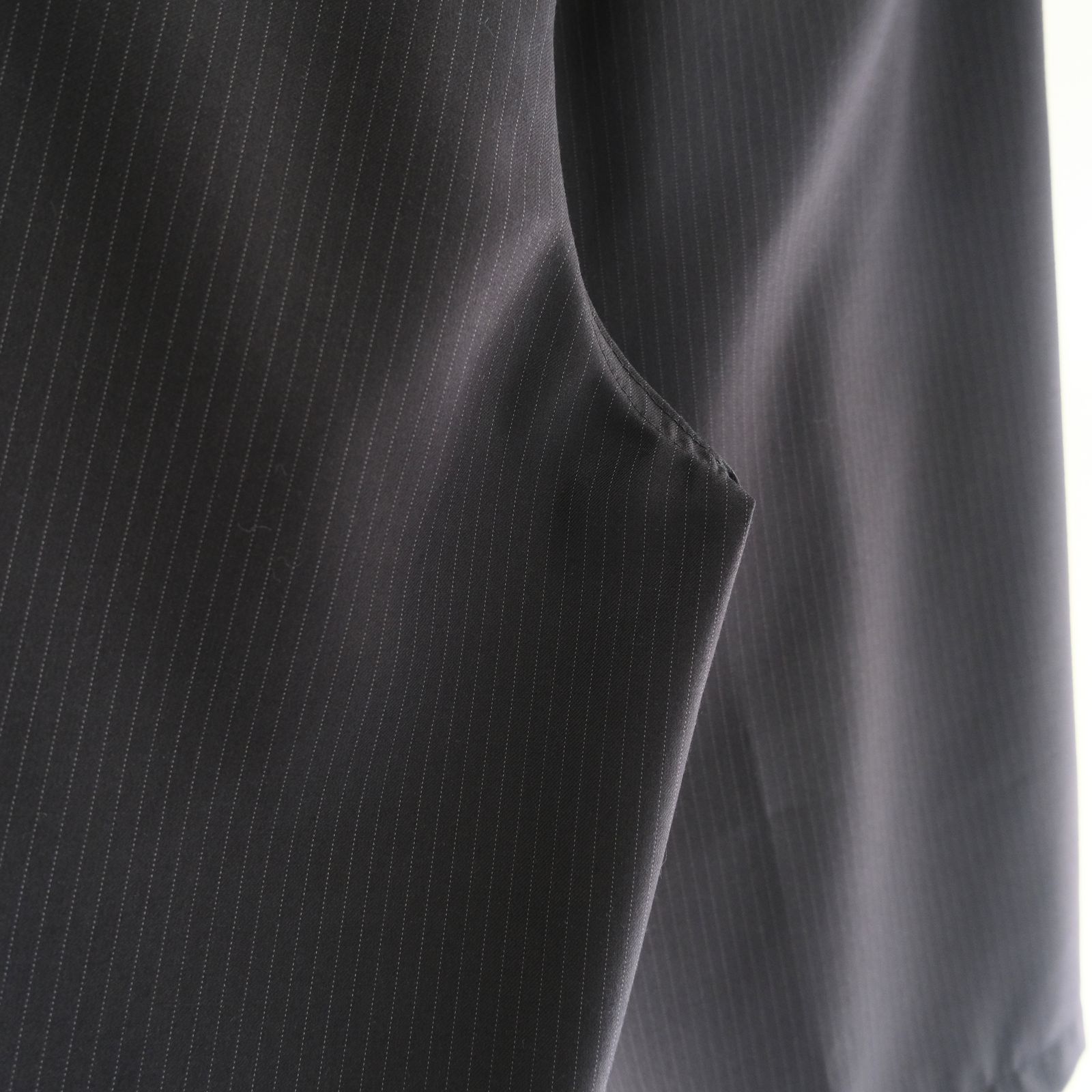 Hemingway Stripe Bermuda Pants / ヘミングウェイ ストライプ バミューダ パンツ（BLACK）