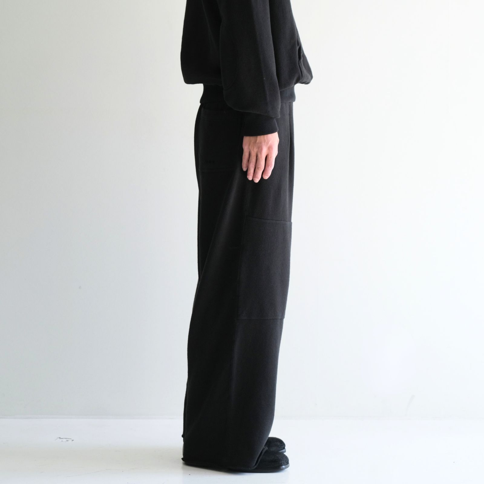 NEPPED LABOR SWEAT PANTS（INK BLACK）