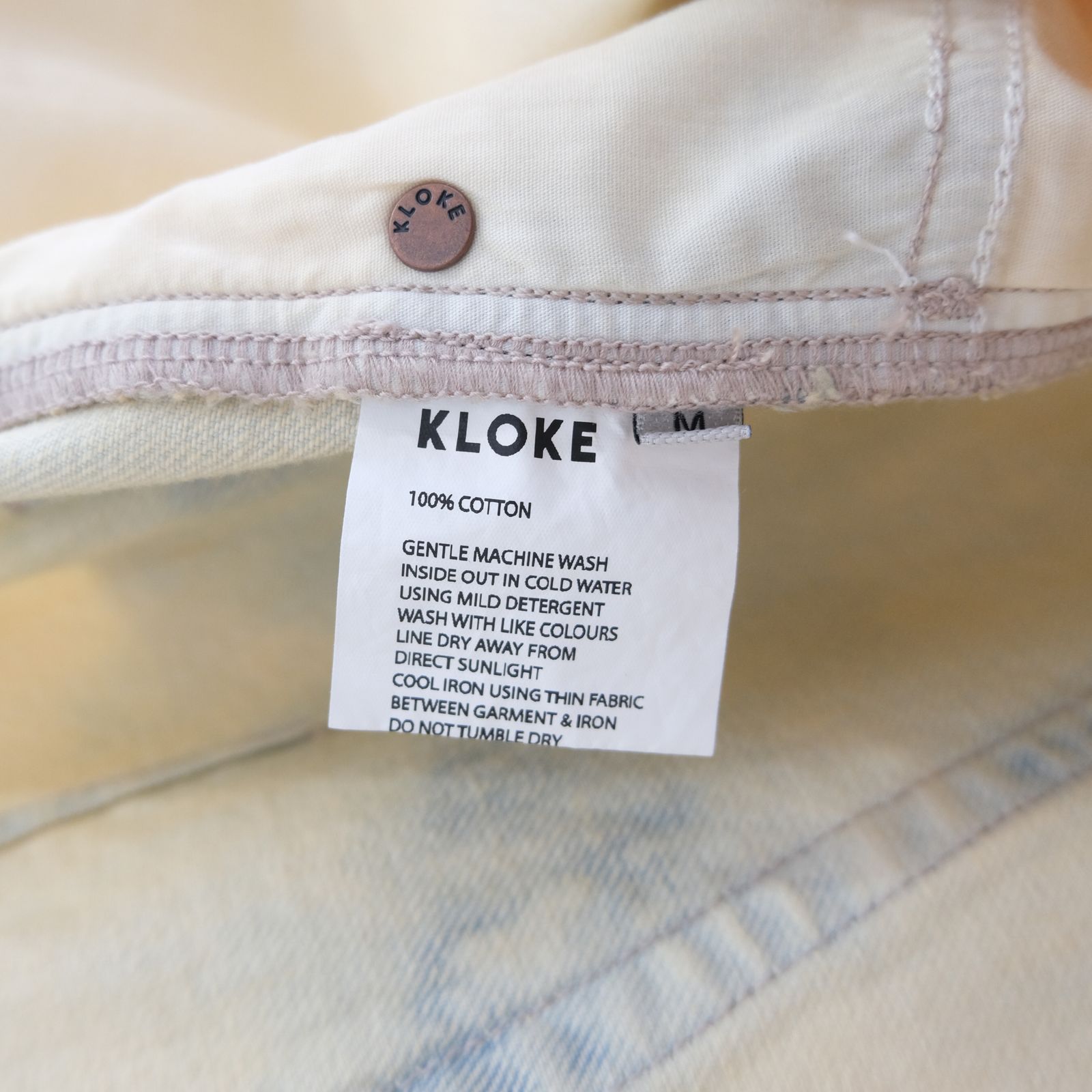 Impact Denim Pant / パンツ / デニムパンツ / Mid-Blue Fade w Ecru Tint