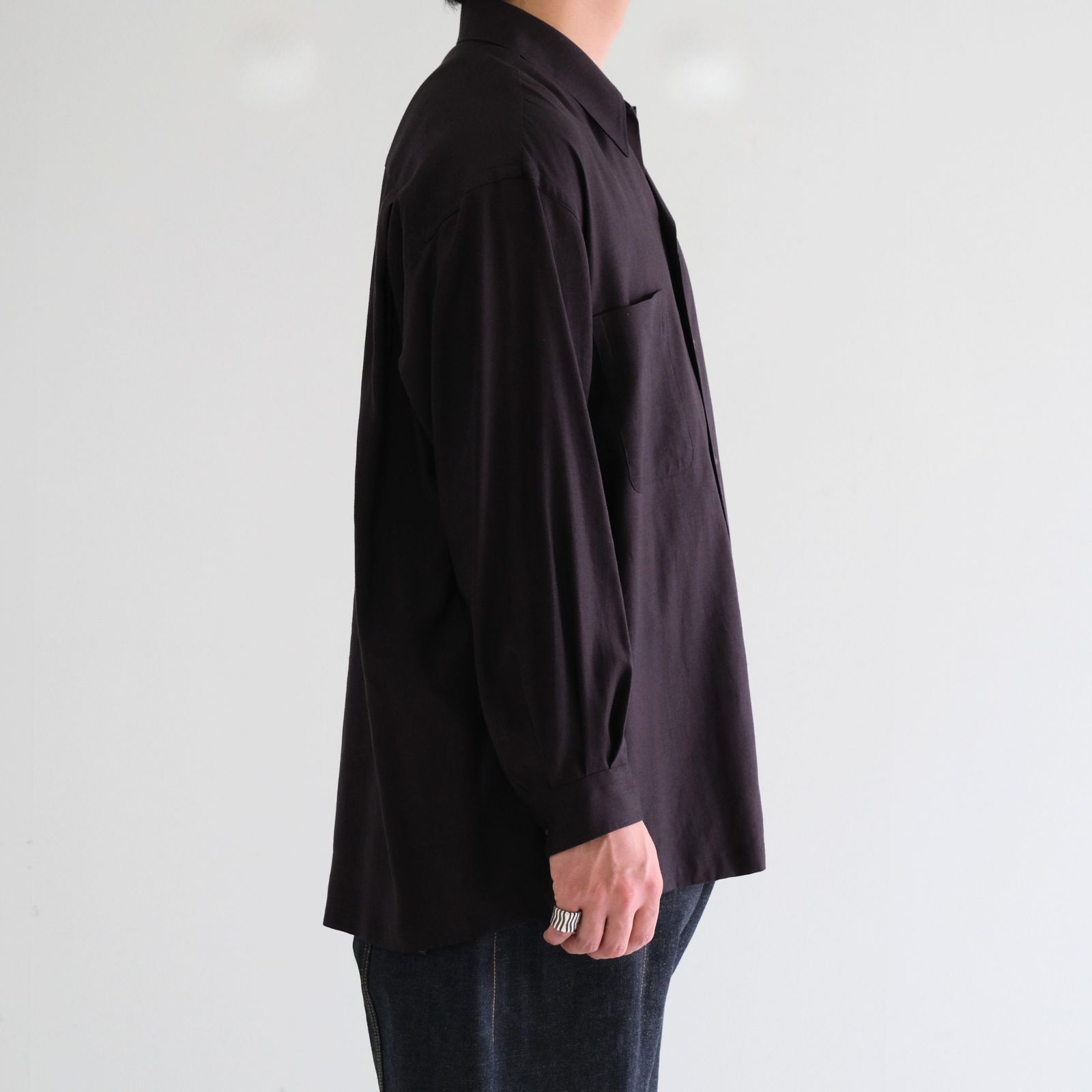 R×L Oxford - Danny / シャツ / 開襟 / Iron navy