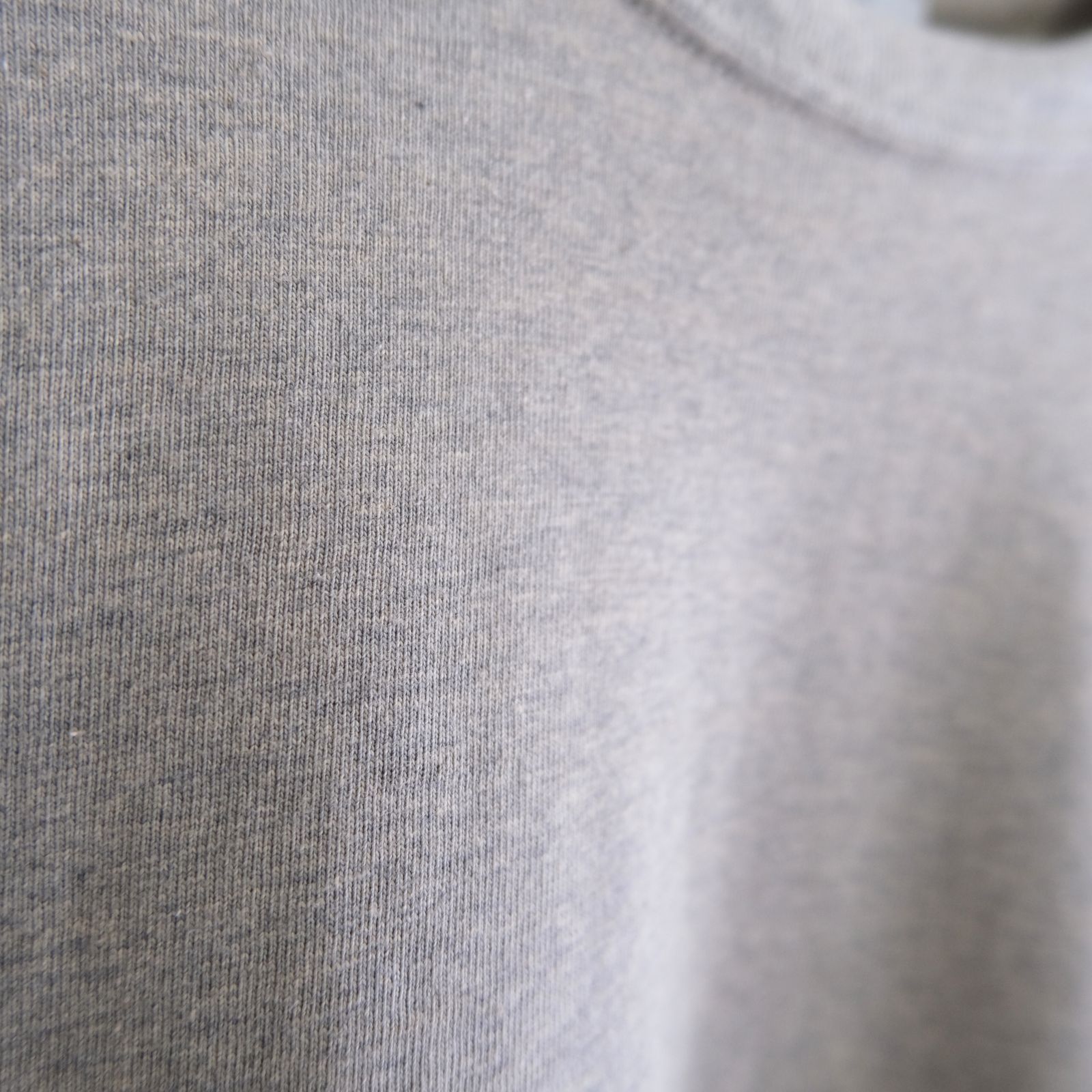 WRAP AROUND POCKET TEE L/S - Raffy plainstitch - / ロンT / ロングスリーブTシャツ / ラフィー / Beige