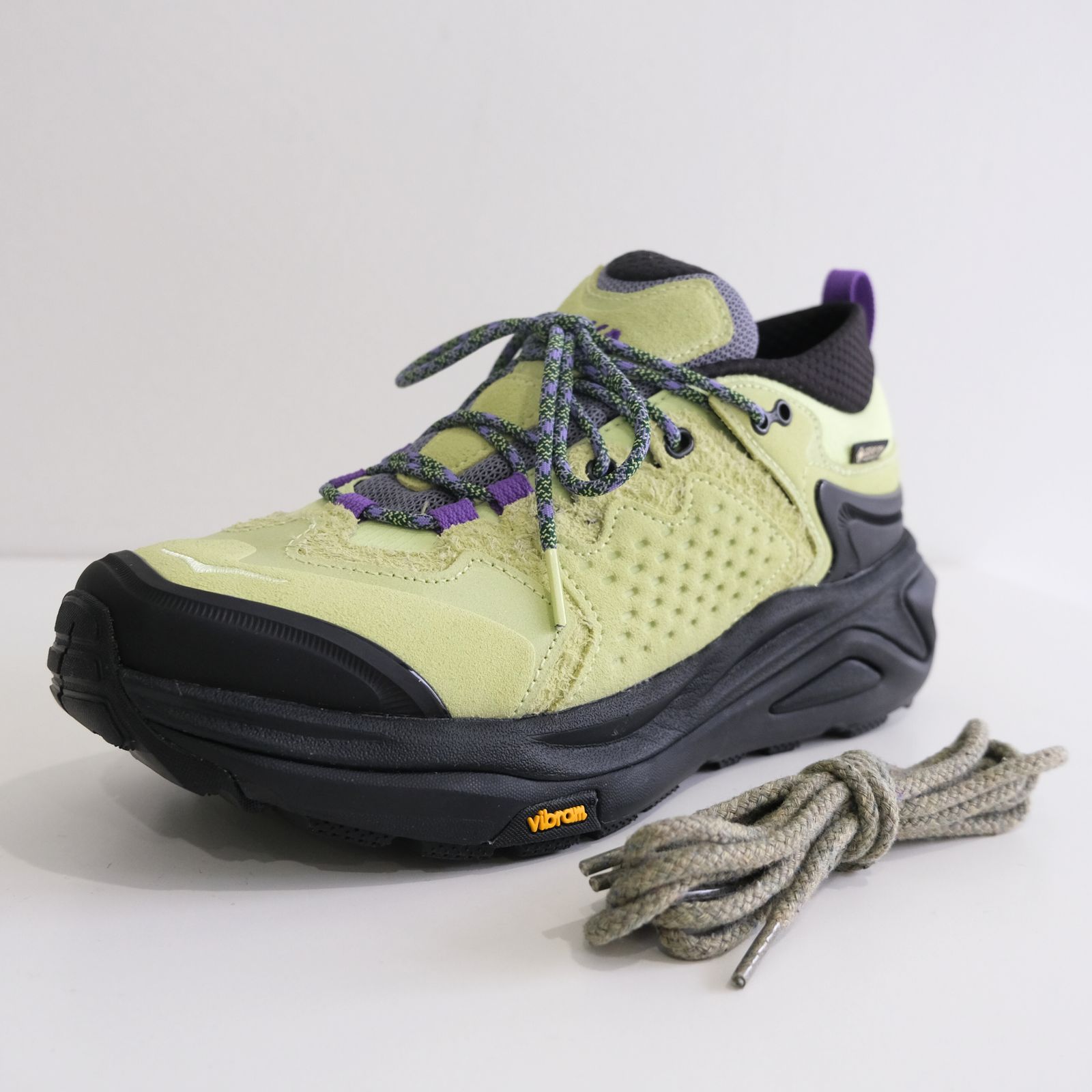 【 HOKA 】KAHA 3 LOW GTX TP "GORE-TEX"  / スニーカー / GORE-TEX / HONEYDEW / BLACK