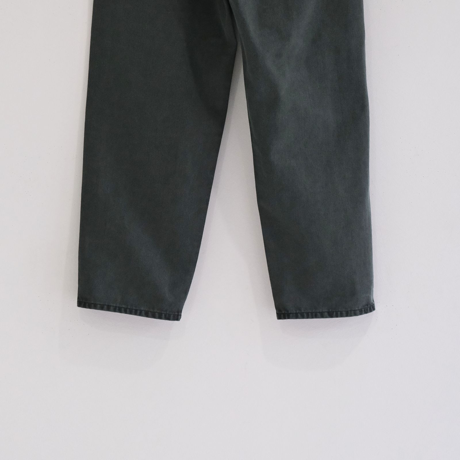 LOOSE FIT PIGMENT DYE 5P JEAN / デニム /  IVY GREEN / PIGMENT