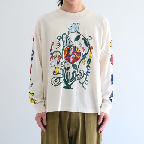 GRATEFUL TEE LS / グレートフルTシャツ 長袖（PEACE PLANT）