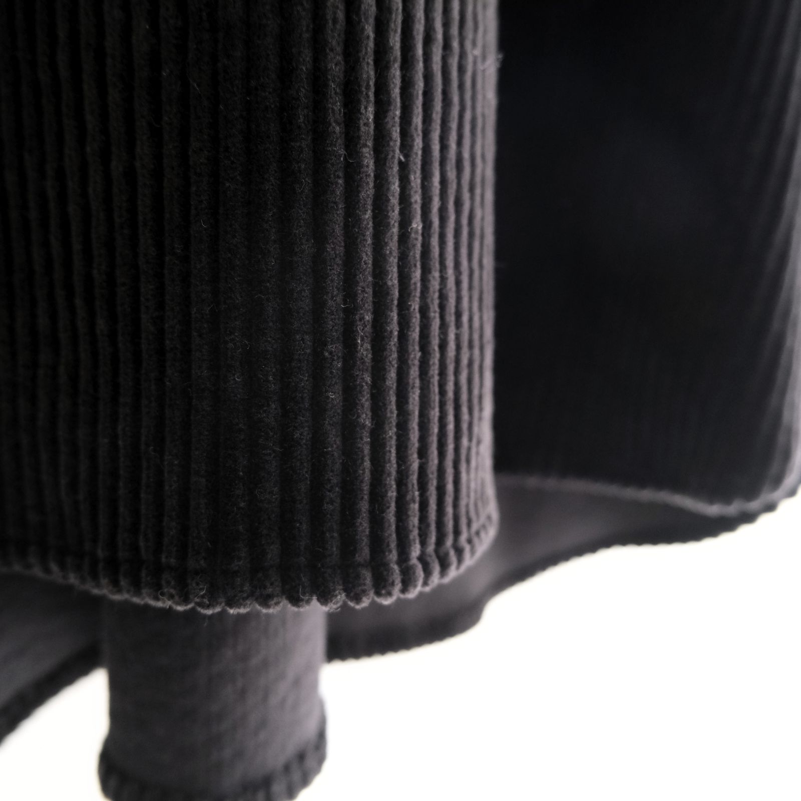 【残り1点】Corduroy Skipper Shirts（Black）