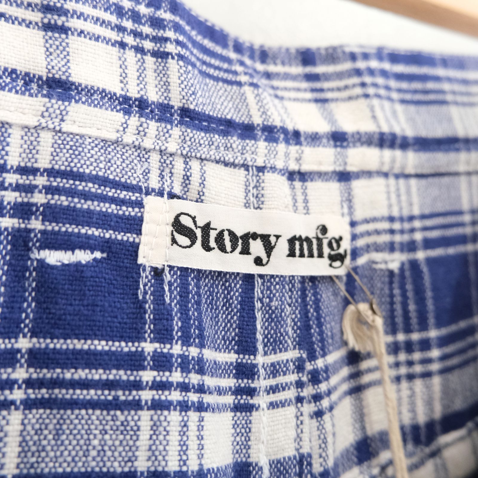 LUSH PANTS / ラッシュパンツ（PICNIC CHECK HANDLOOM）